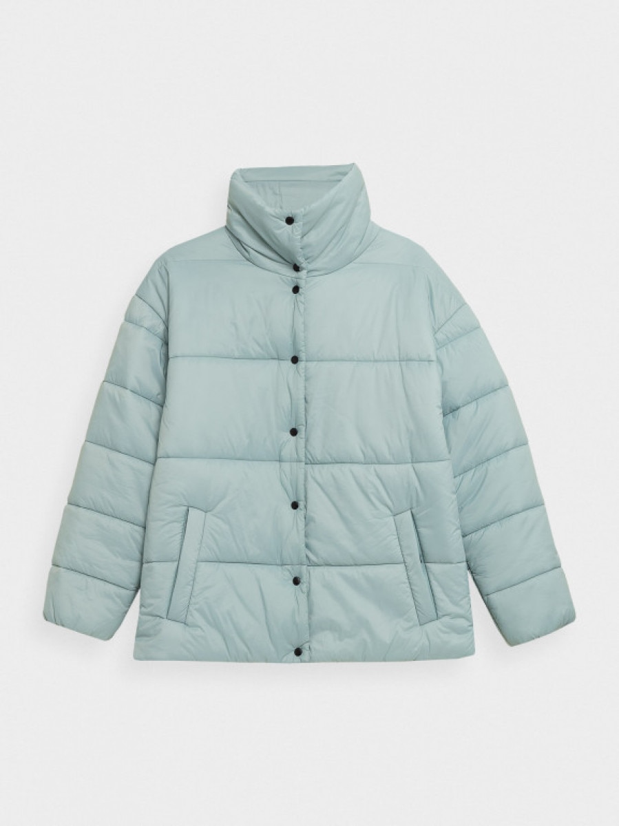 Kurtka puchowa z wypełnieniem syntetycznym damska