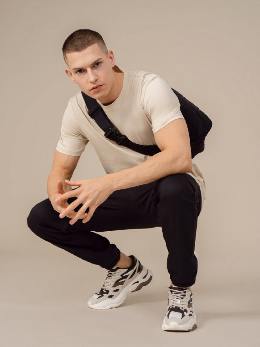 Spodnie tkaninowe męskie