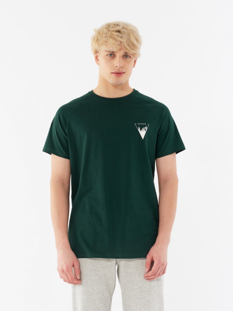 T-shirt z nadrukiem męski