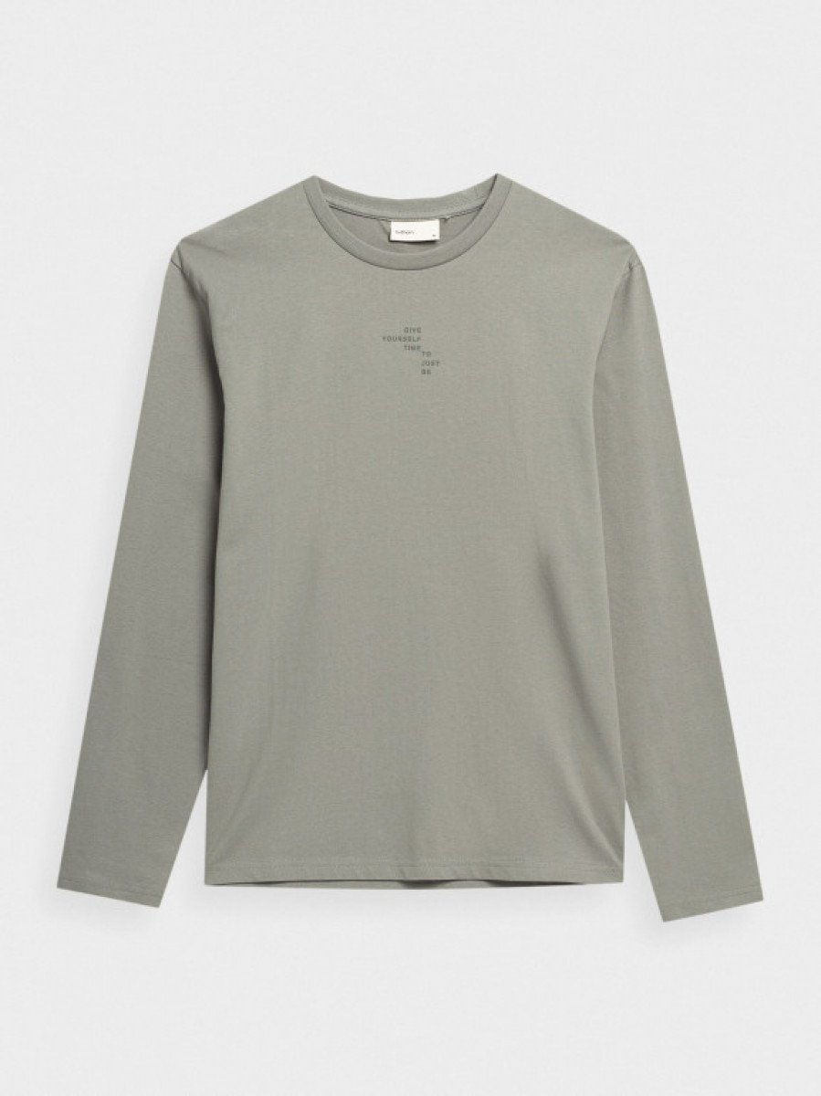 Longsleeve z nadrukiem męski