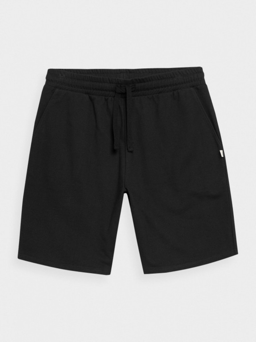 Spodenki dresowe męskie - czarne