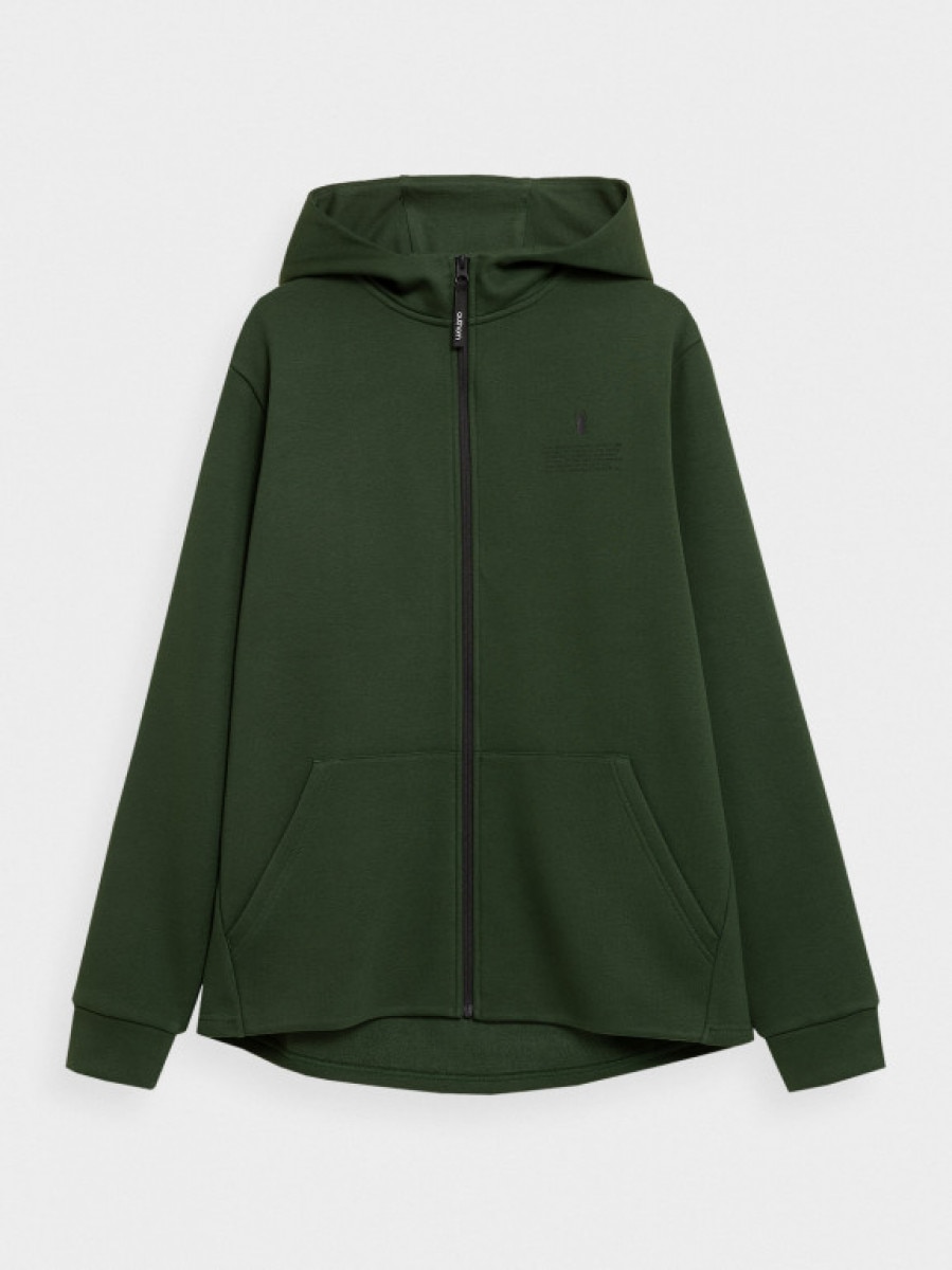 Bluza rozpinana z kapturem męska