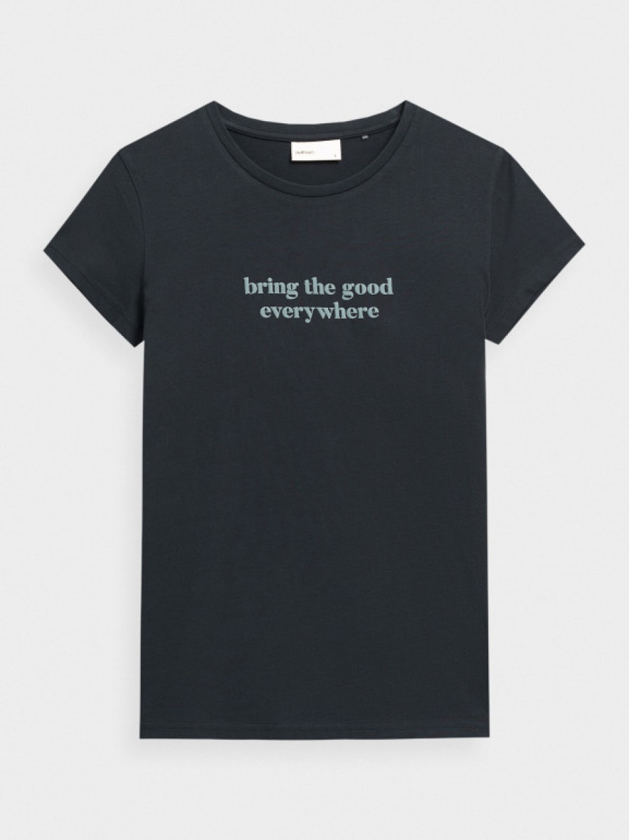 T-shirt z nadrukiem damski