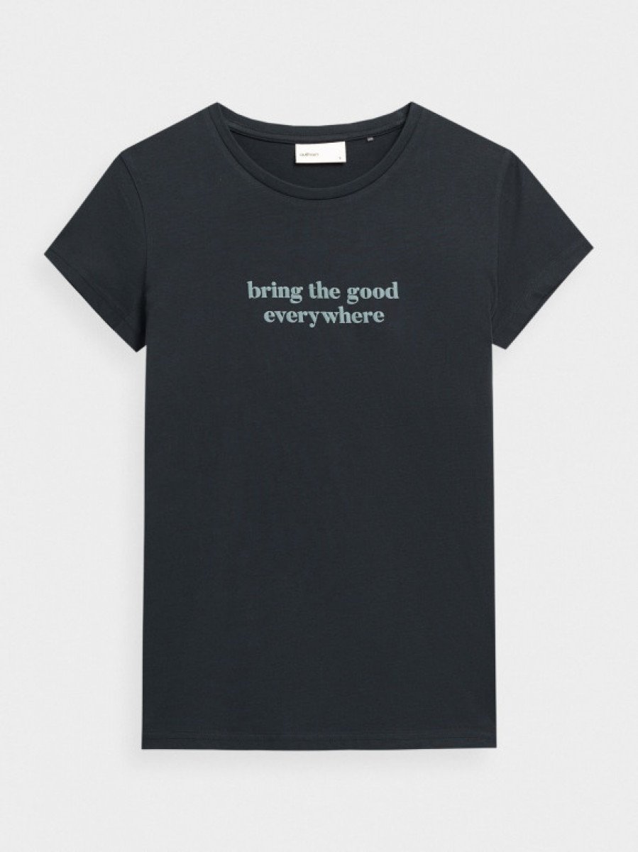 T-shirt z nadrukiem damski