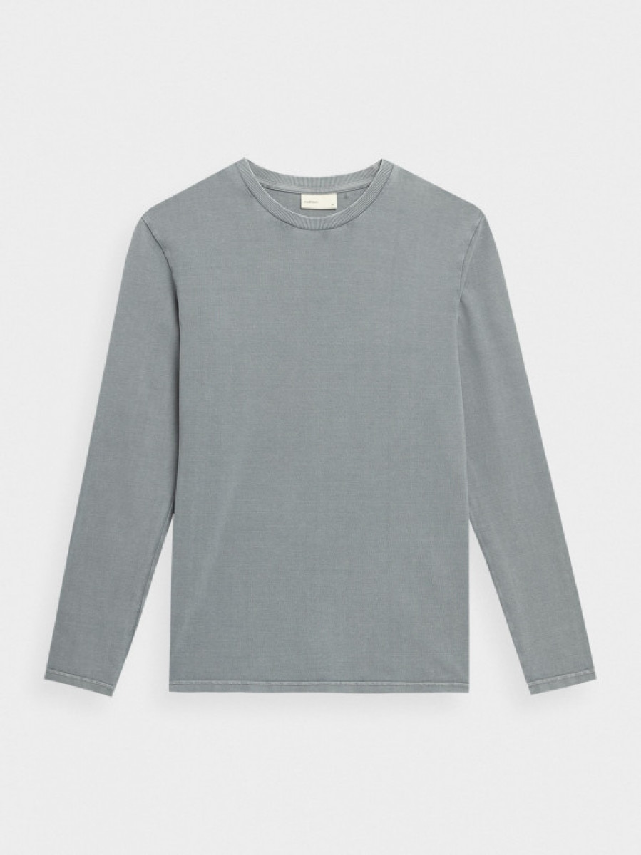 Longsleeve gładki męski