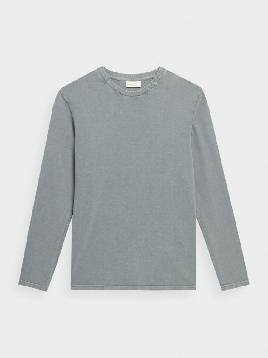 Longsleeve gładki męski