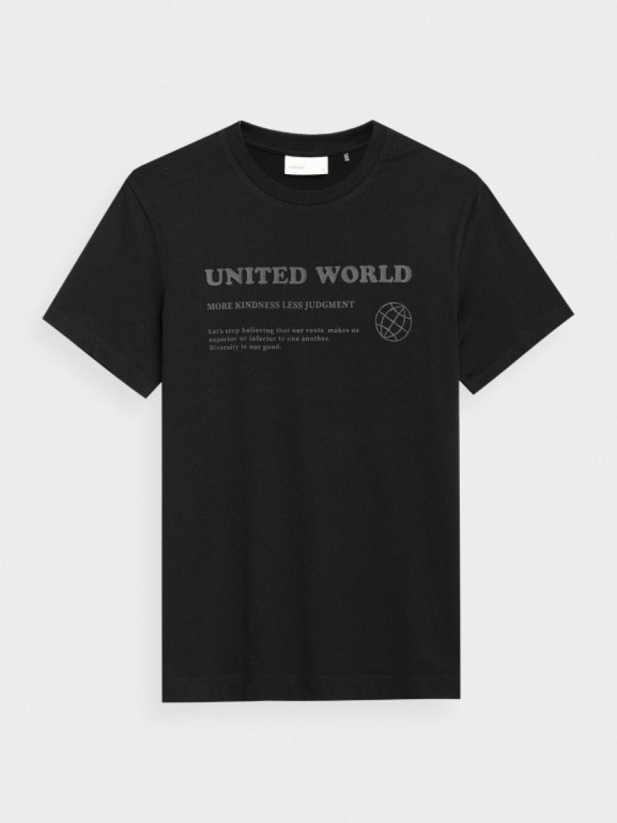 T-shirt z nadrukiem męski