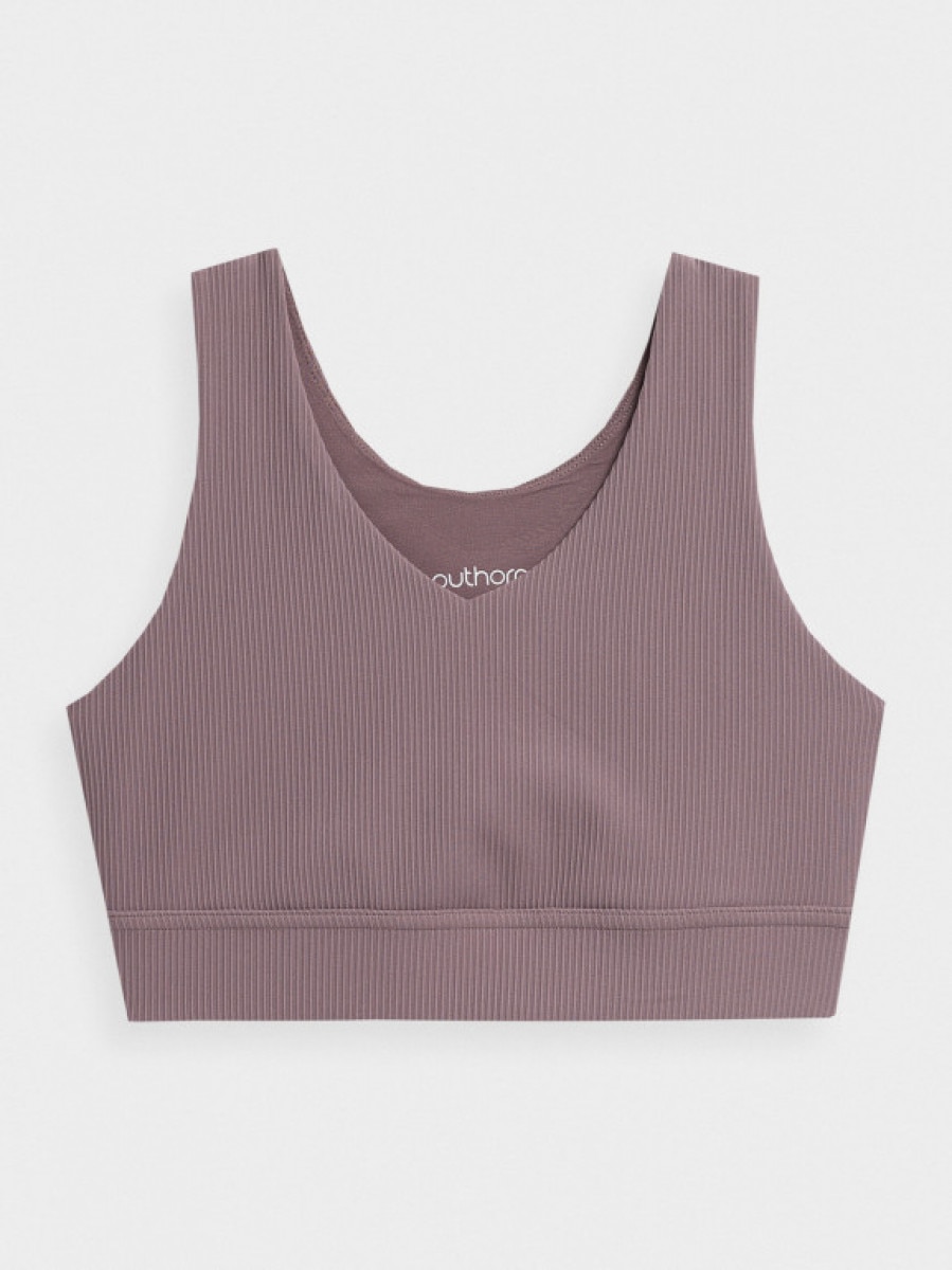 Biustonosz sportowy - brązowy