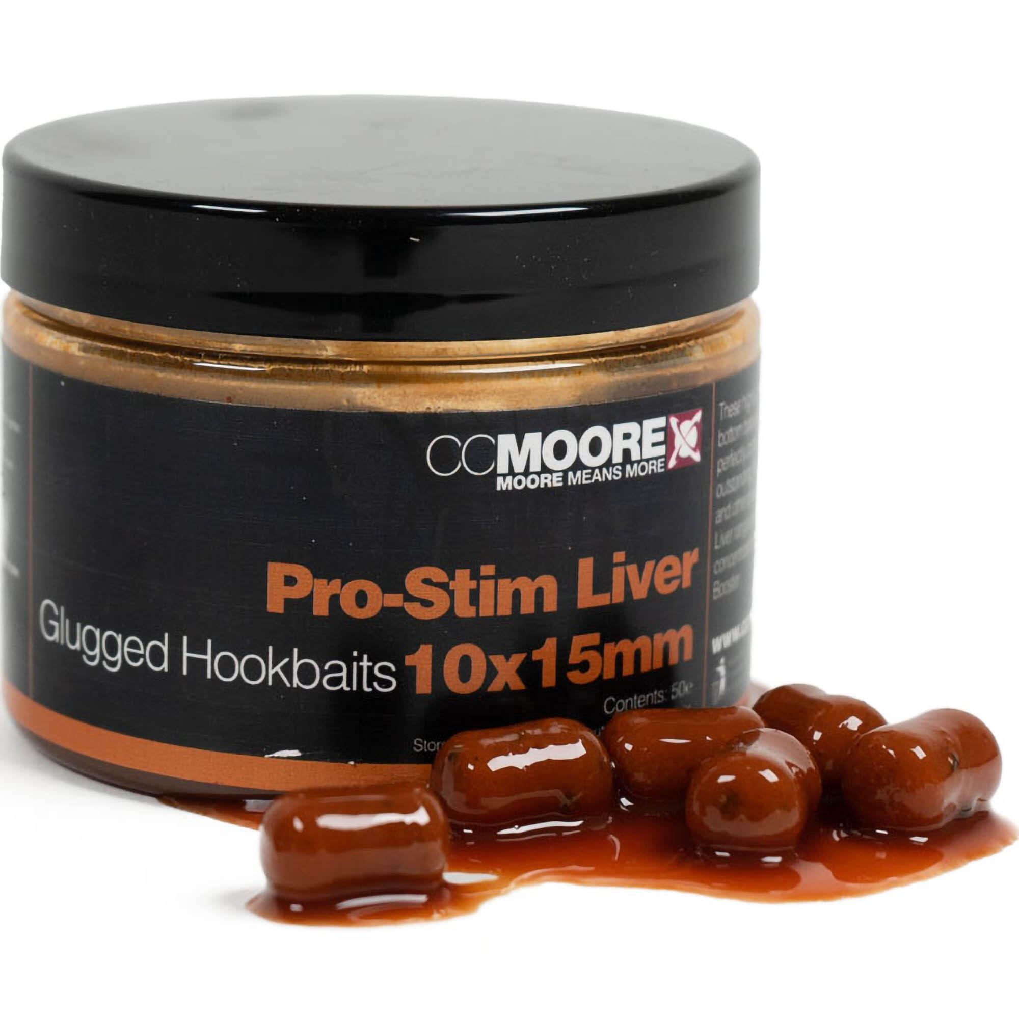 Przynęta Kulki Cc Moore Pro-Stim Liver Glugged Hookbaits 15X18Mm