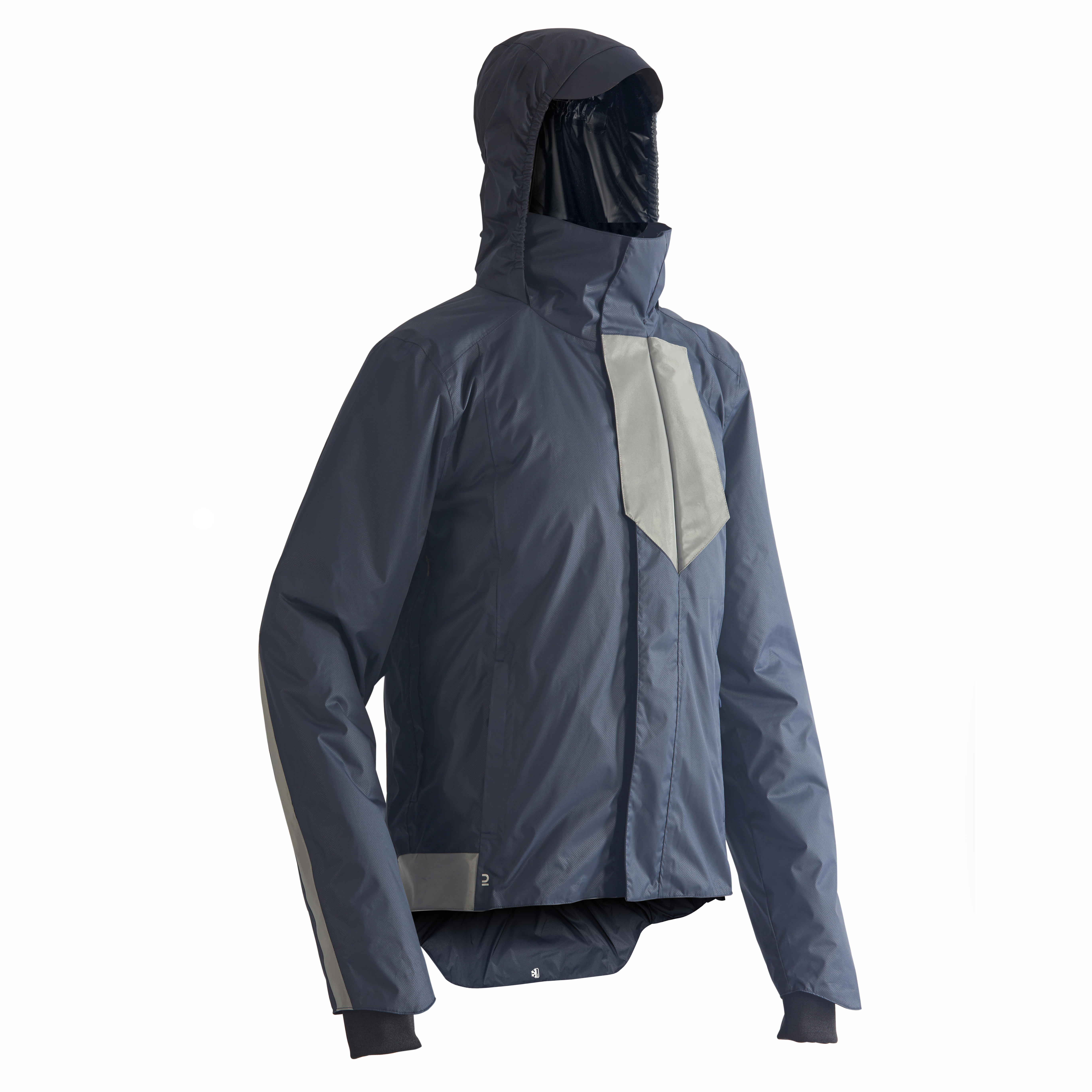 Ciepła kurtka miejska przeciwdeszczowa na rower 540 męska