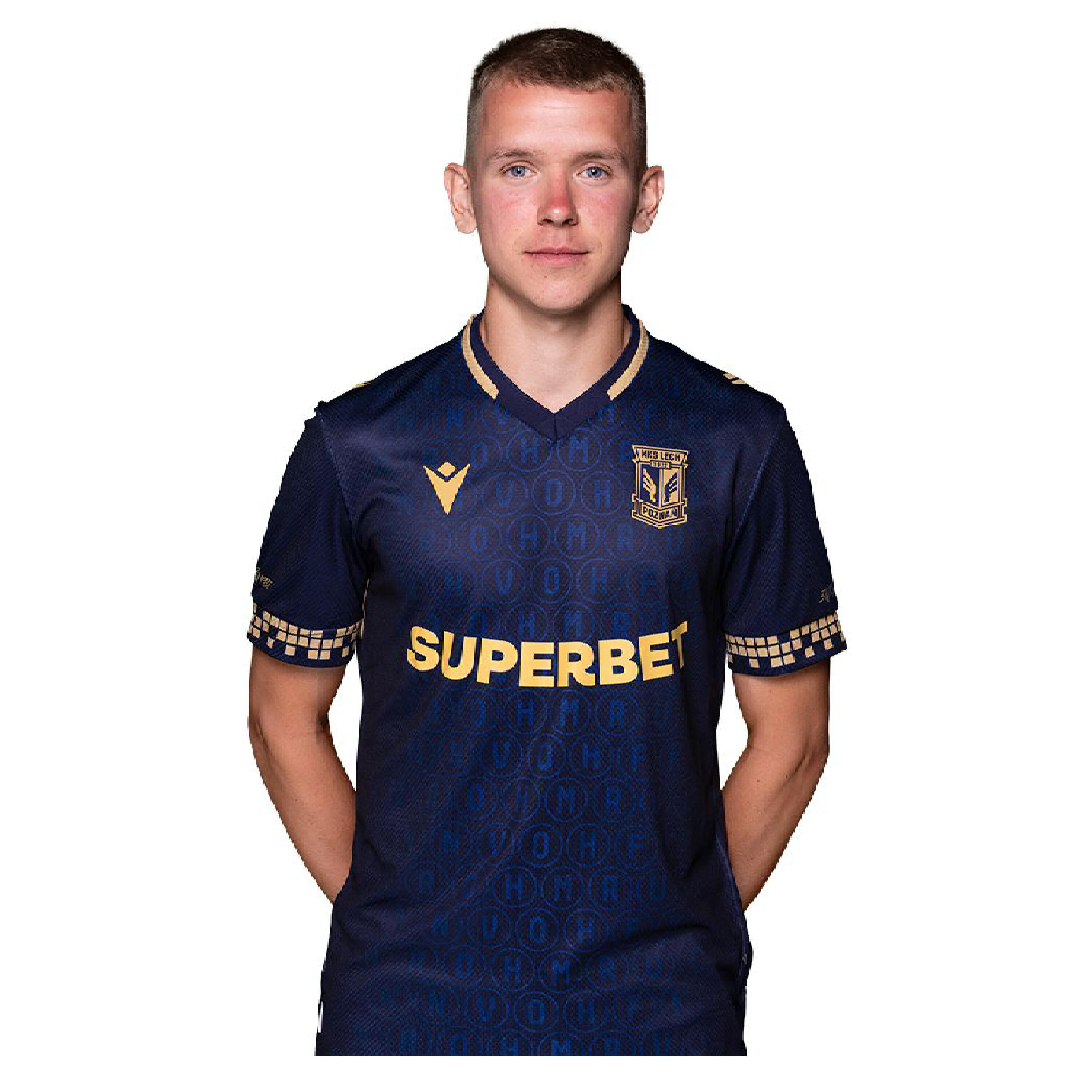 Koszulka Meczowa Lech 25-26 Granatowa