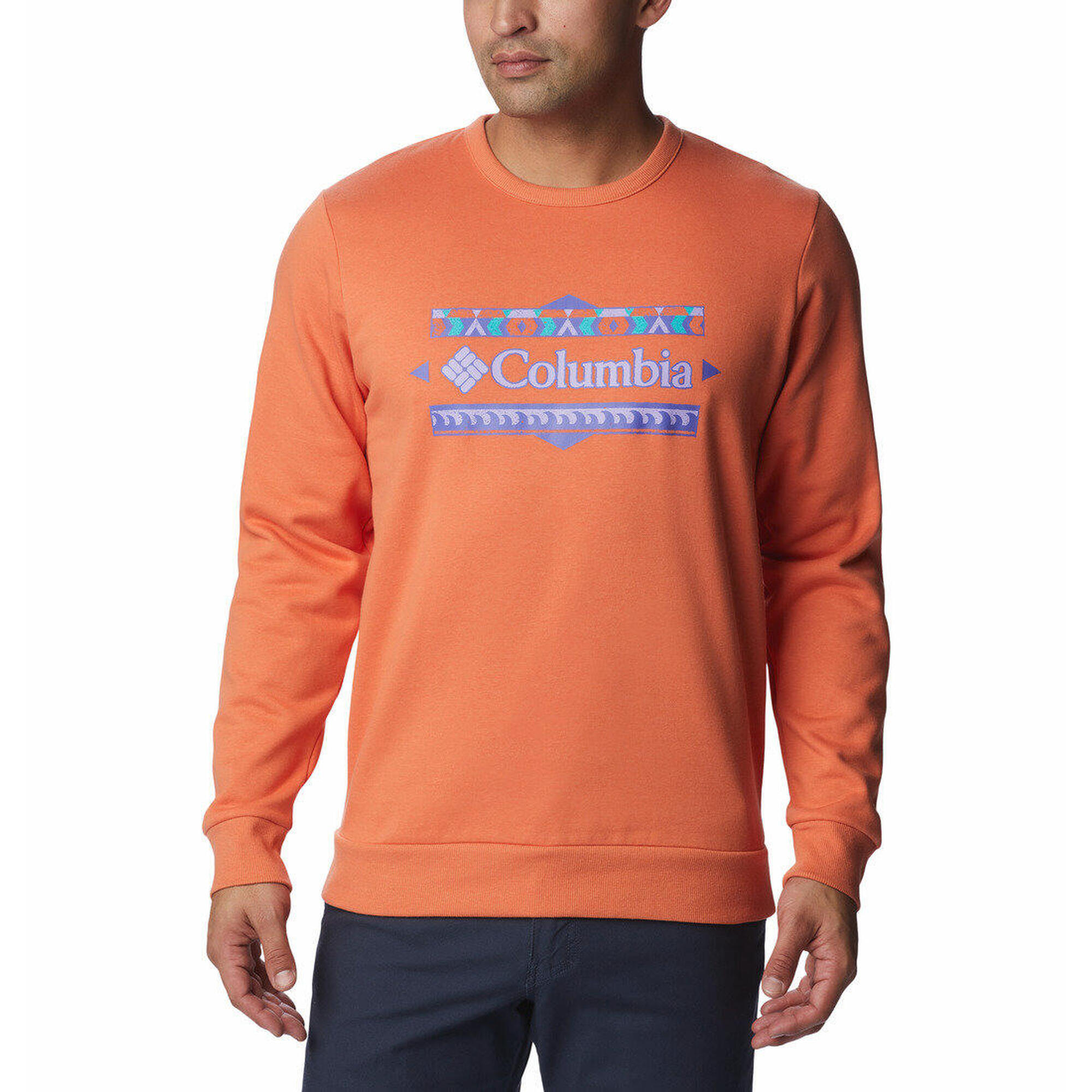 Bluza trekkingowa bez kaptura Męska Columbia Tumalo Creek Crew