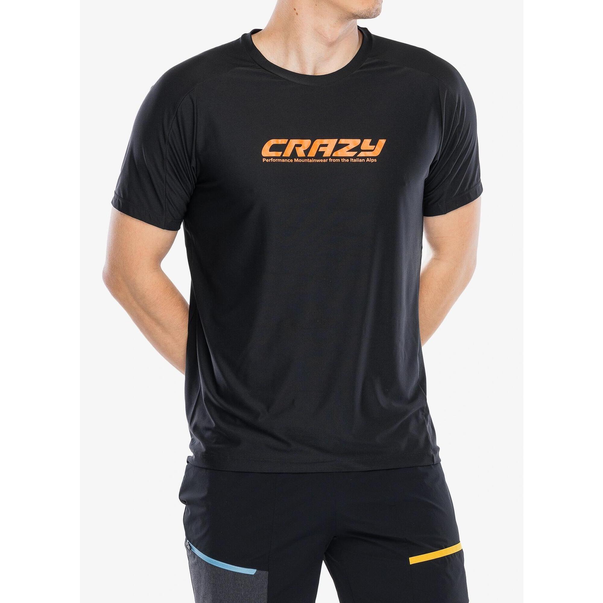 Koszulka szybkoschnąca męska Crazy Shirt Logo