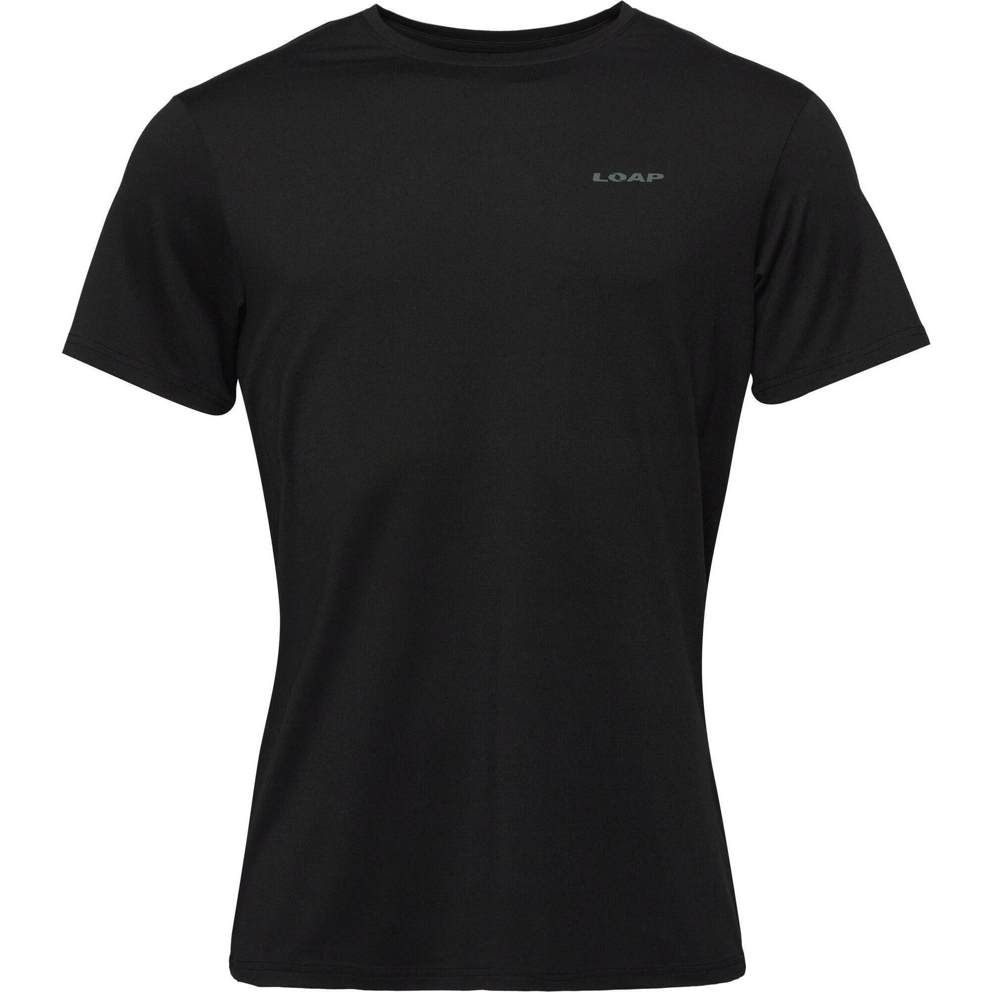 Męska koszulka LOAP Byrad czarna 2XL