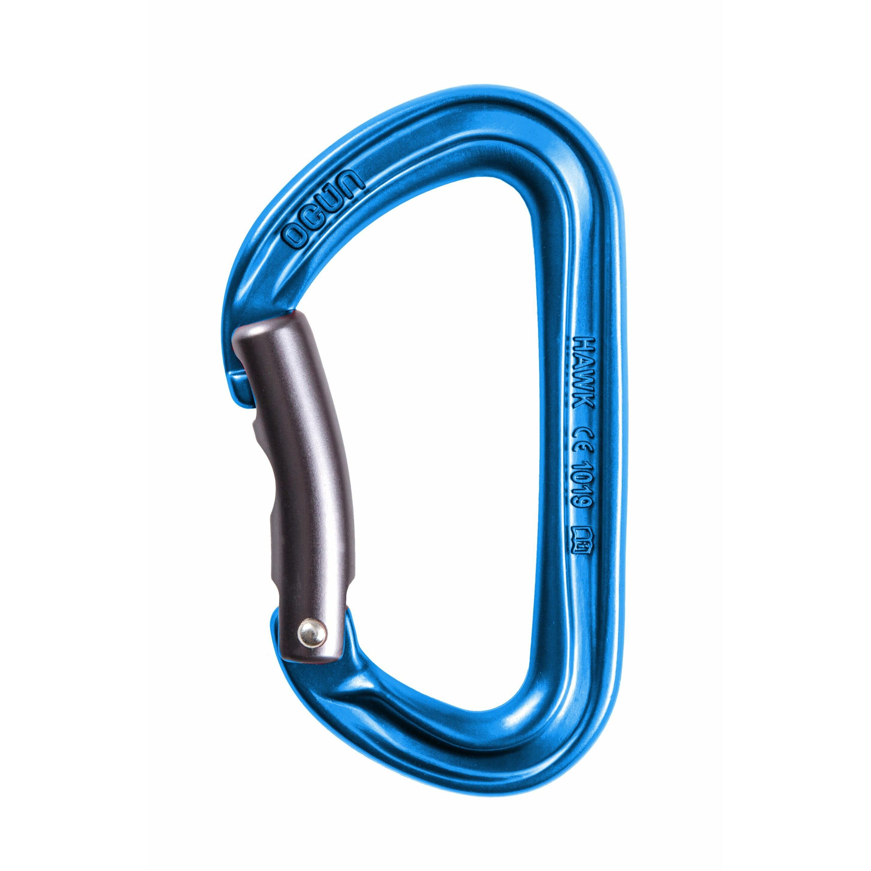 Karabinek Ocun Hawk Bent - blue