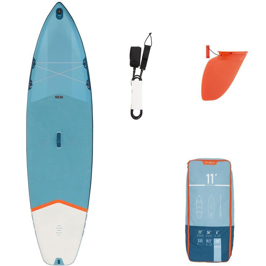 2ND LIFE - Deska turystyczna Stand Up Paddle Itiwit X100 11' pneumatyczna (R)