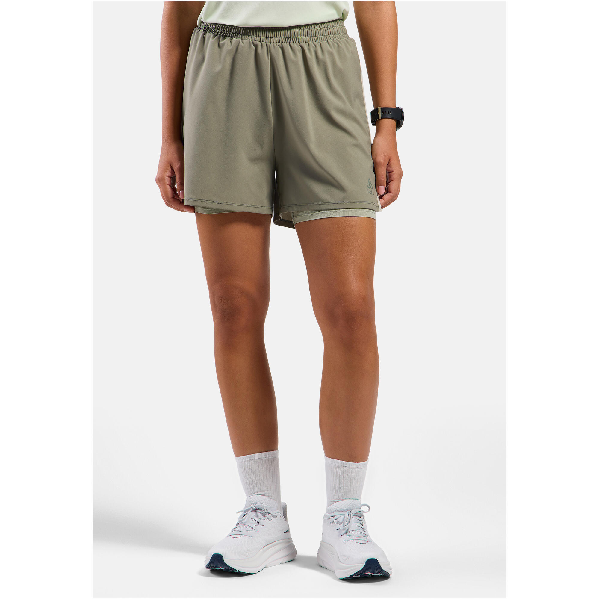 Spodenki damskie Odlo ESSENTIAL 4 INCH 2-in-1 short