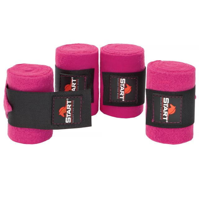 Bandaże polarowe, owijki dla konia na nogi Start op4szt, długość 1m