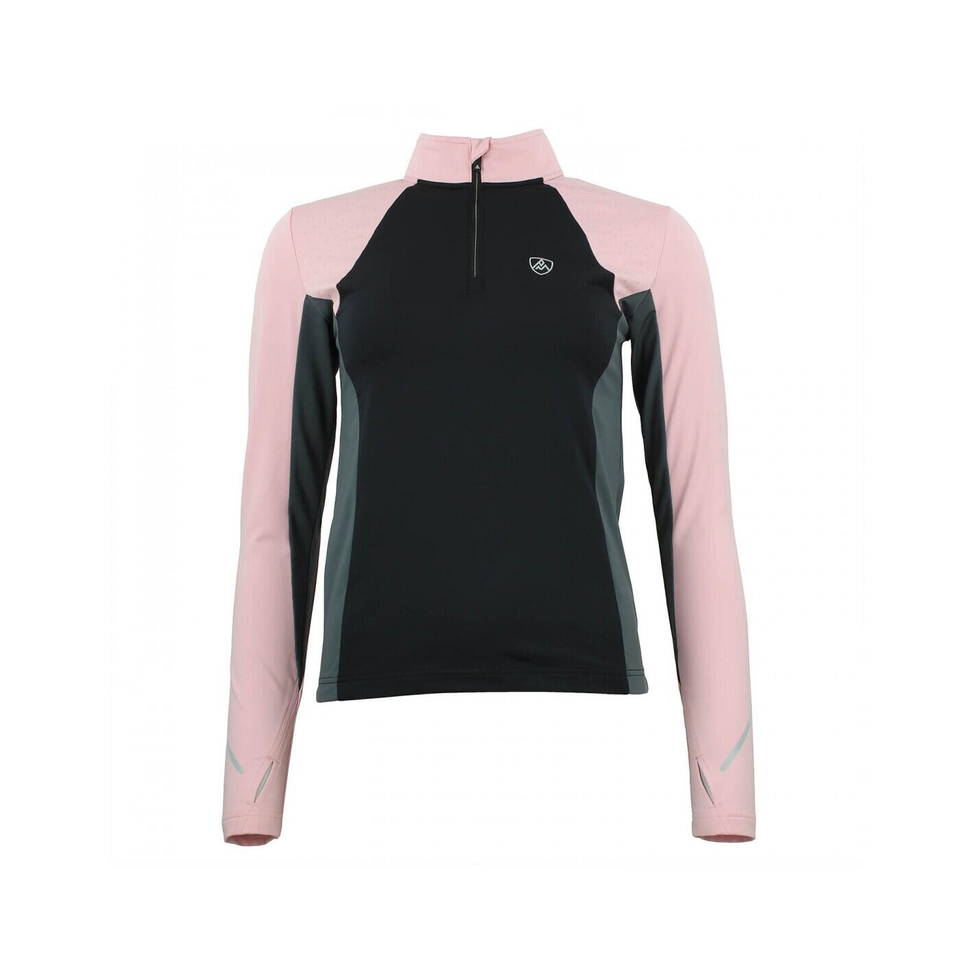 Damska koszulka 1st Skin z zamkiem błyskawicznym Peak Mountain