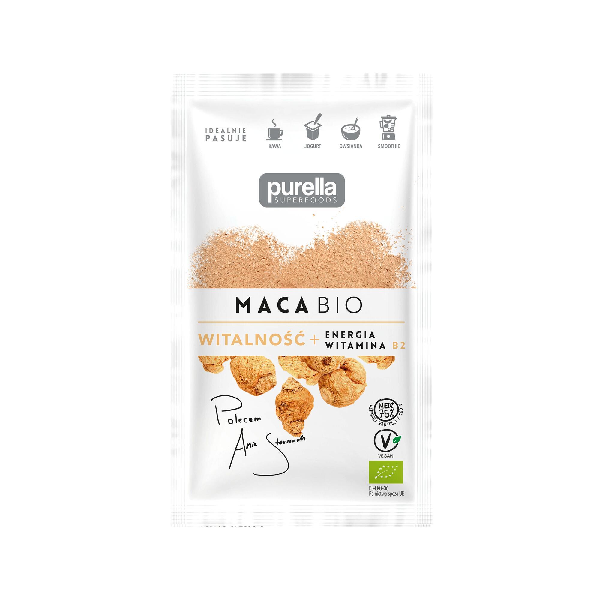 Suplement Maca Bio Purella 28g