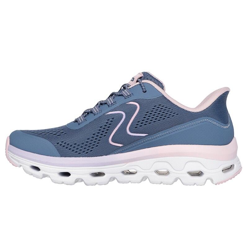 Buty SKECHERS GLIDE STEP SOLE Niebieski