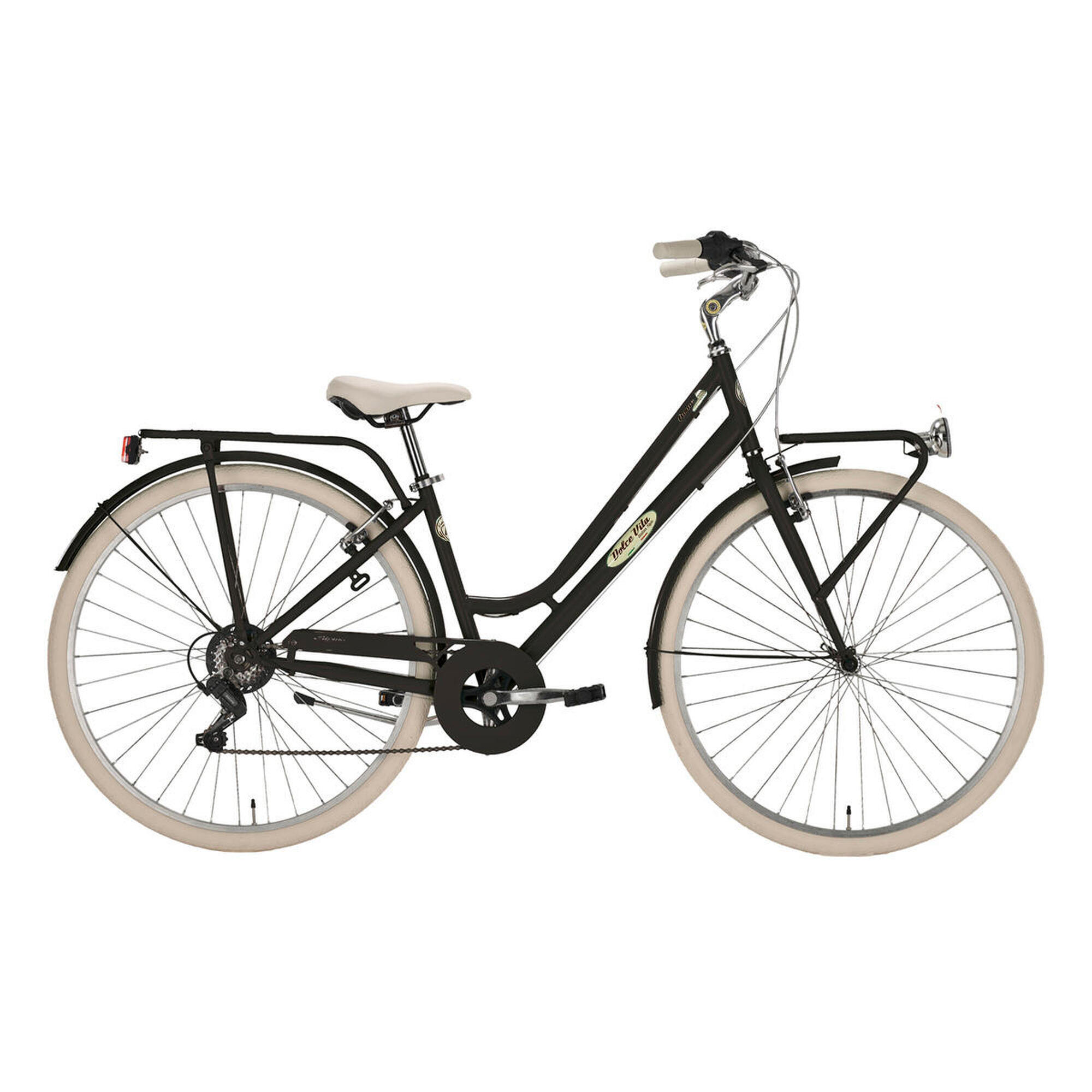 Rower miejski Dolce Vita by Canellini ROMA 28" kobieta - Czarny