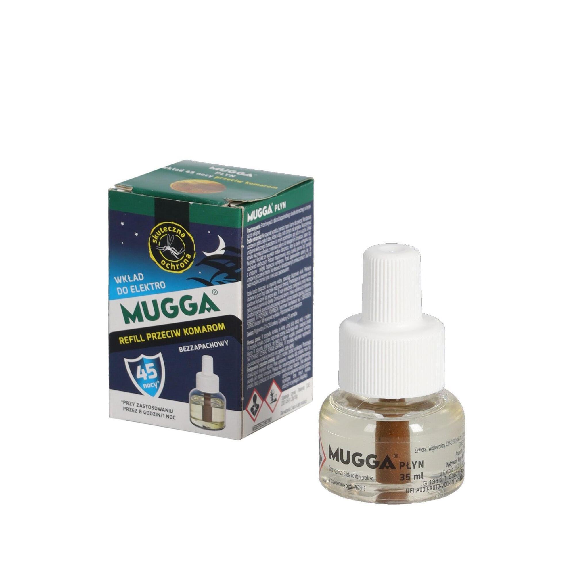 Wkład do elektrofumigatora MUGGA Elektro 45 nocy 35 ml