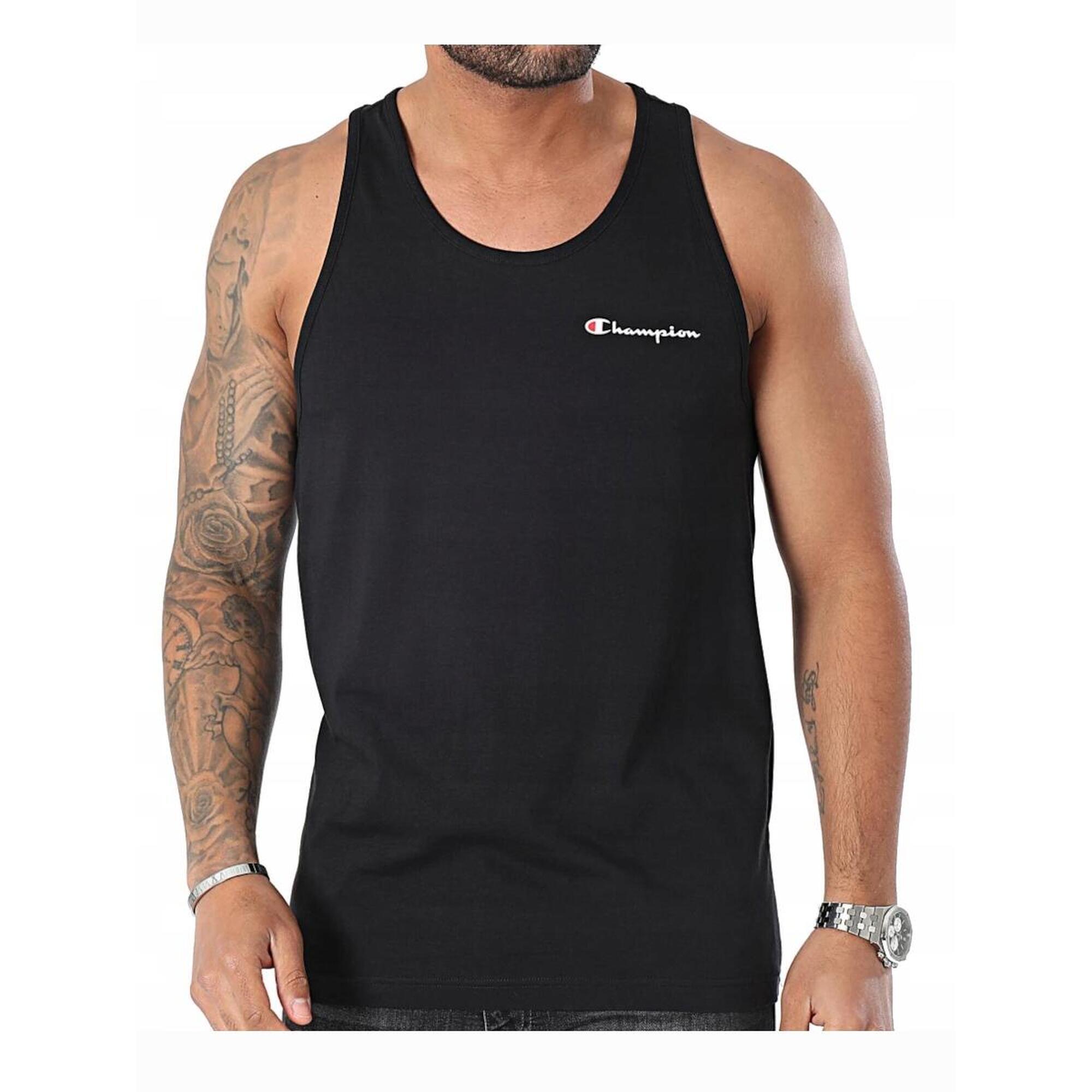 Koszulka tank top męska CHAMPION bawełna bez rękawów