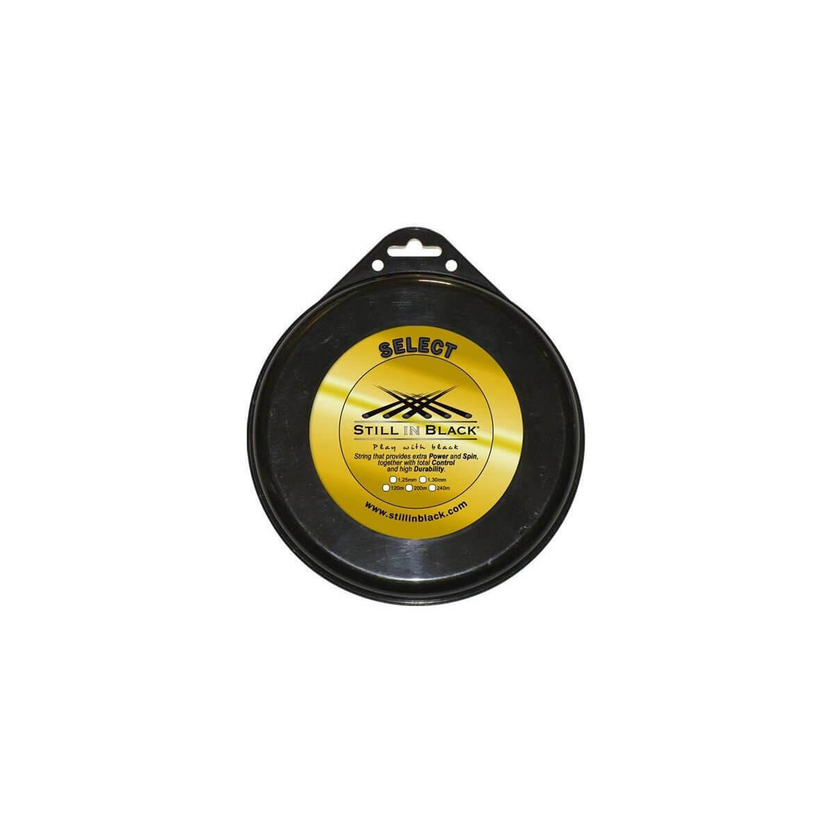 Struny tenisowe Still in Black Select 120 m