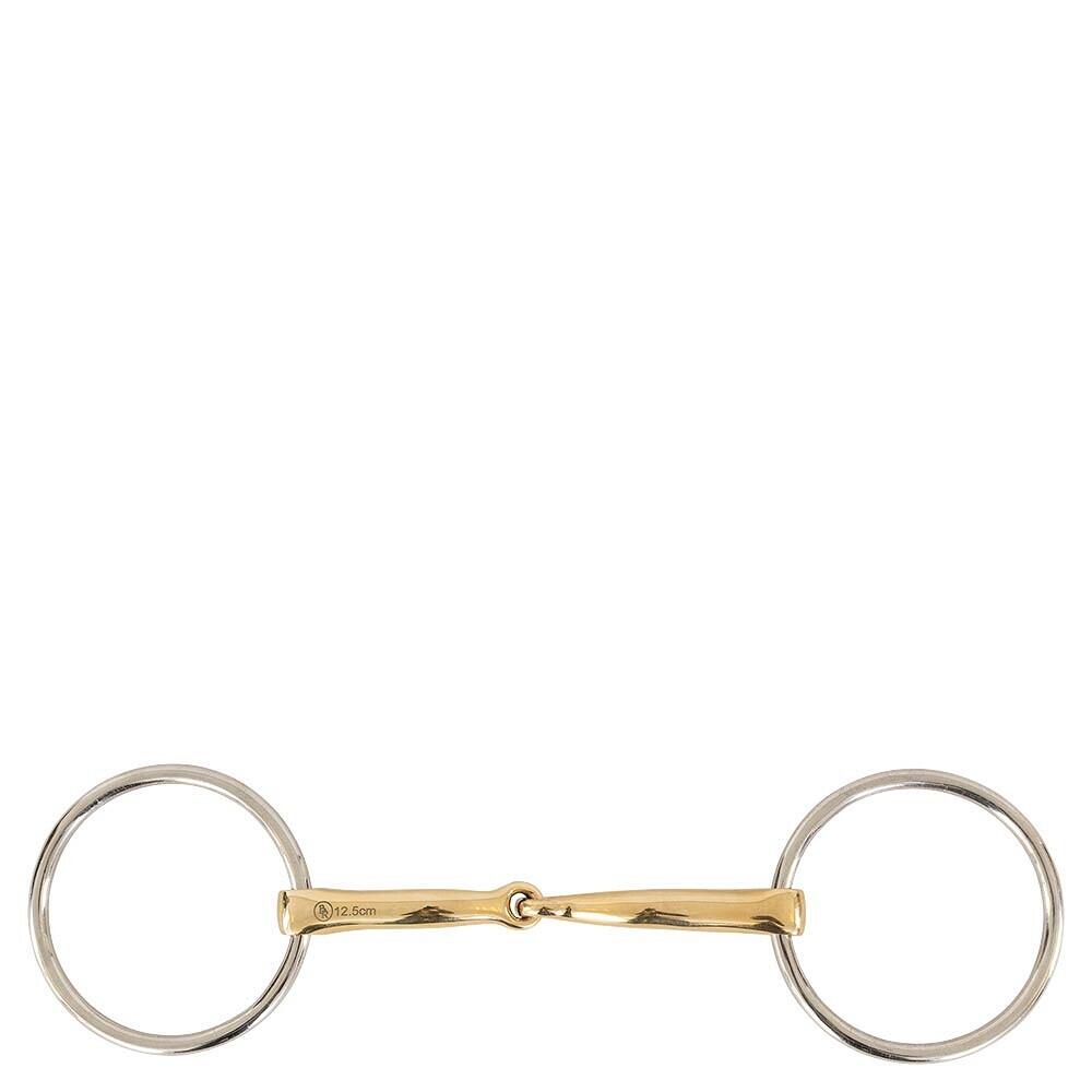 Pojedyńcze wędzidło dla konia BR Equitation Soft Contact