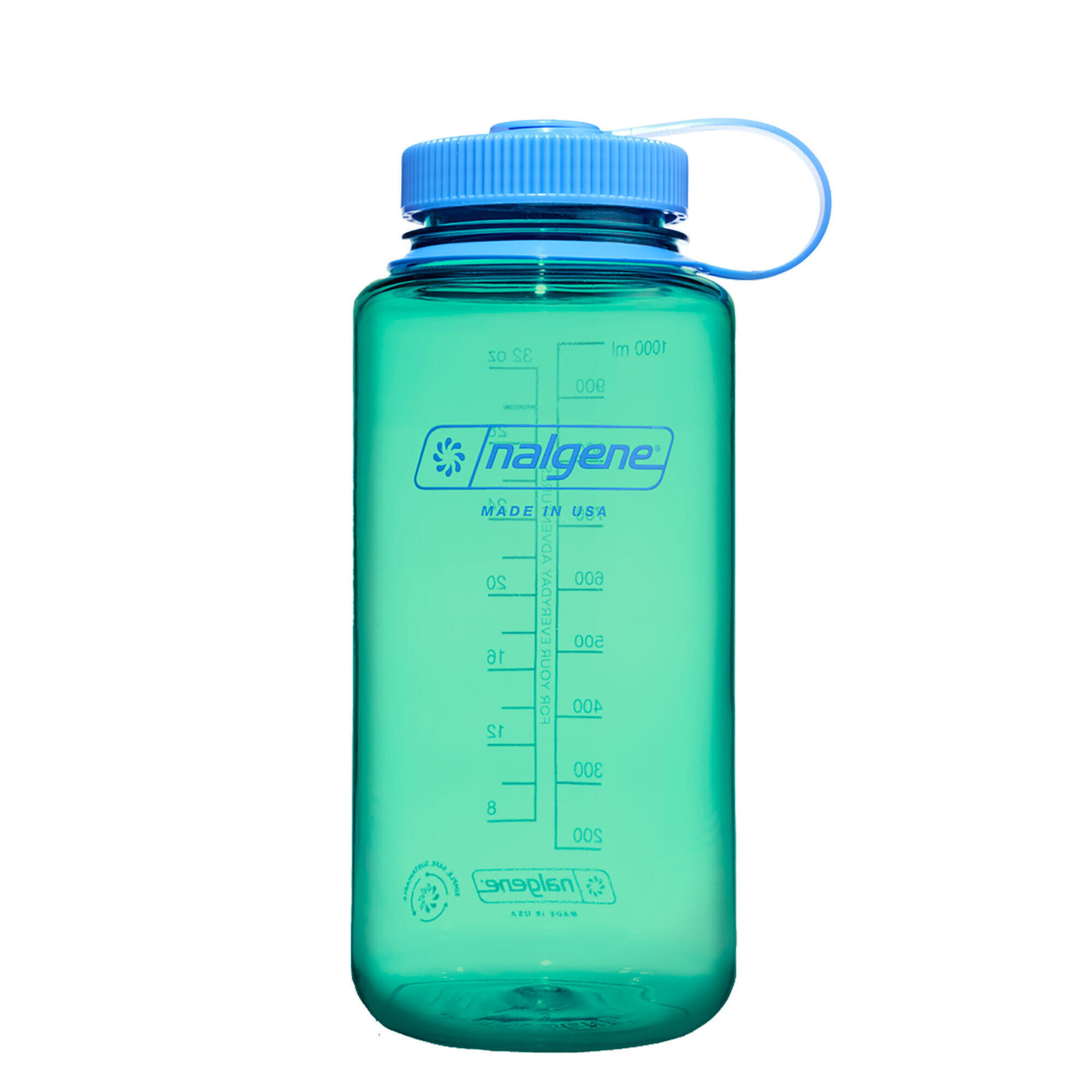 Butelka turystyczna Nalgene Sustain Wide Mouth 32 oz (1000 ml) - pastel green