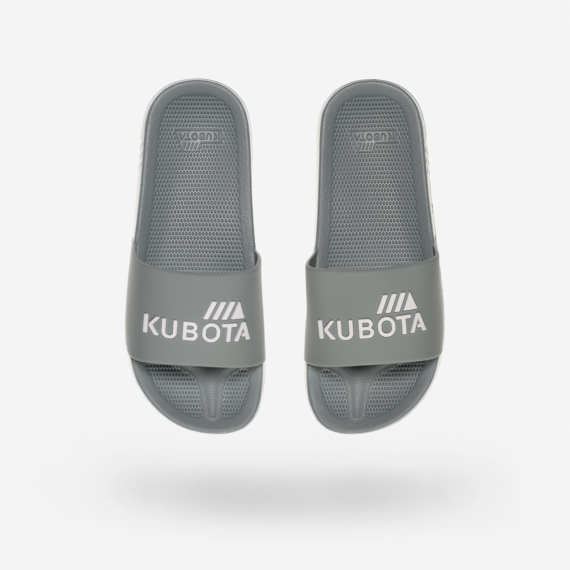 Klapki Męskie Basenowe Kubota Basic Jasnoszare