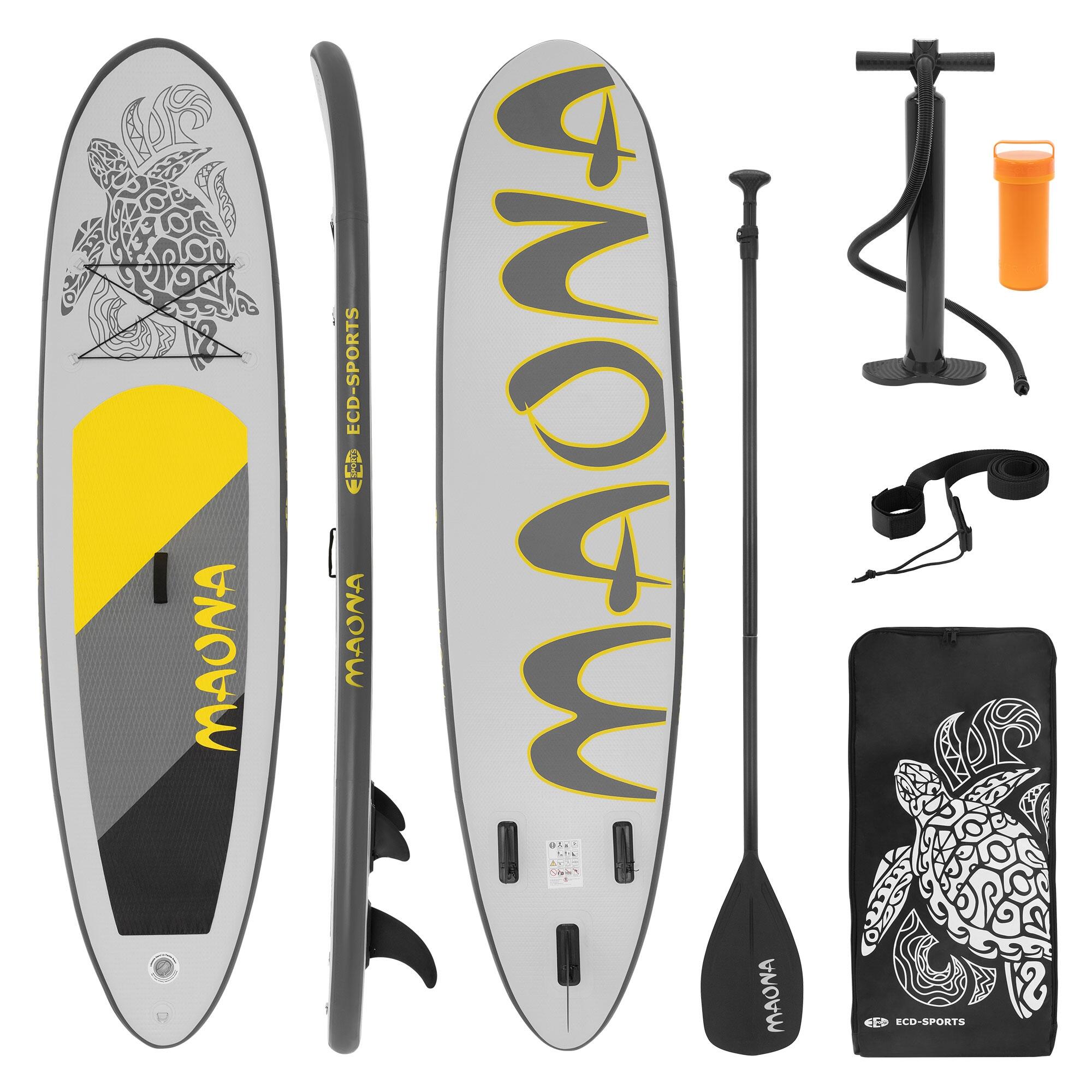 Stand up paddle board Maona 308x76x10cm Szary