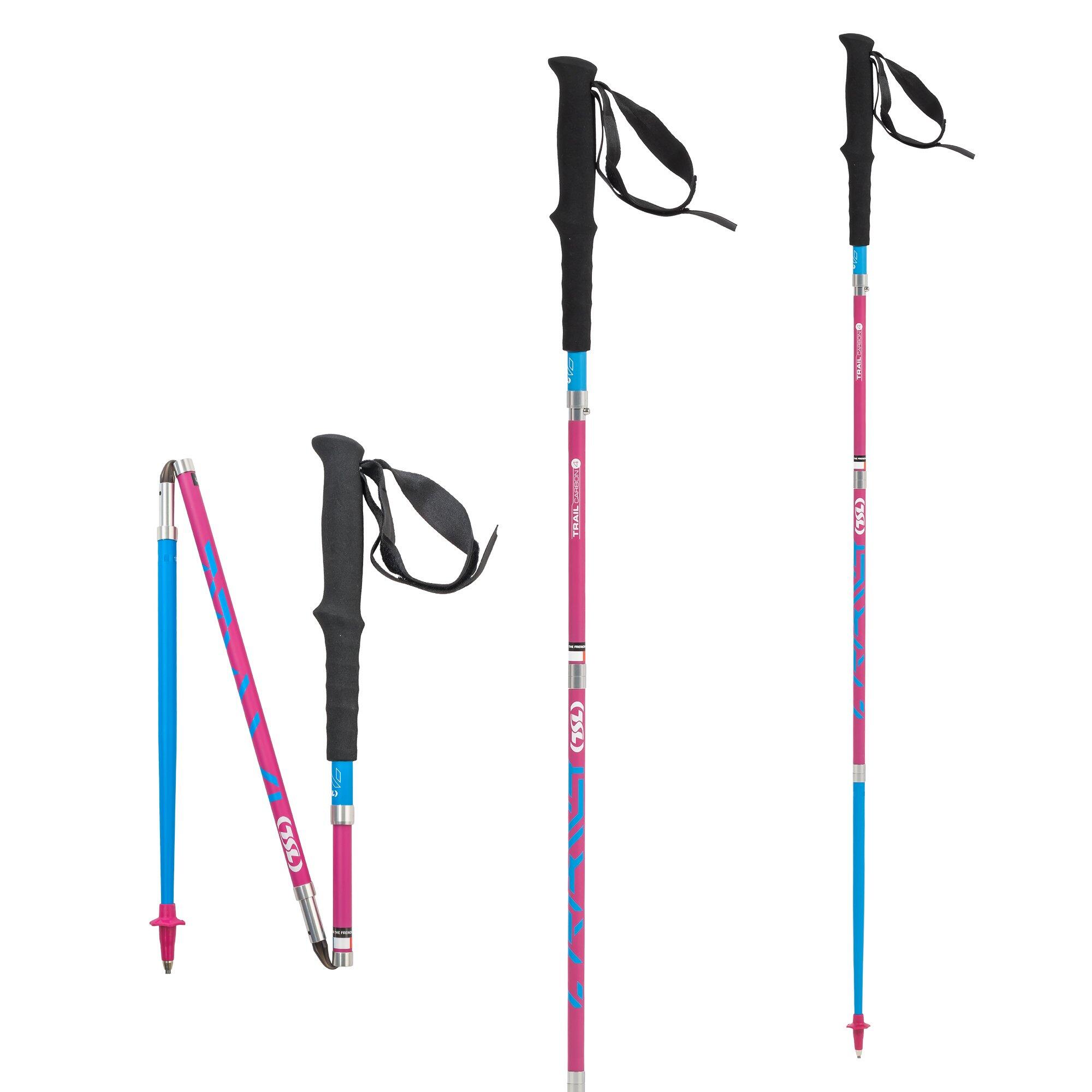 Kijki na szlak TSL Trail Carbon 4 Ultra Mid (x2)