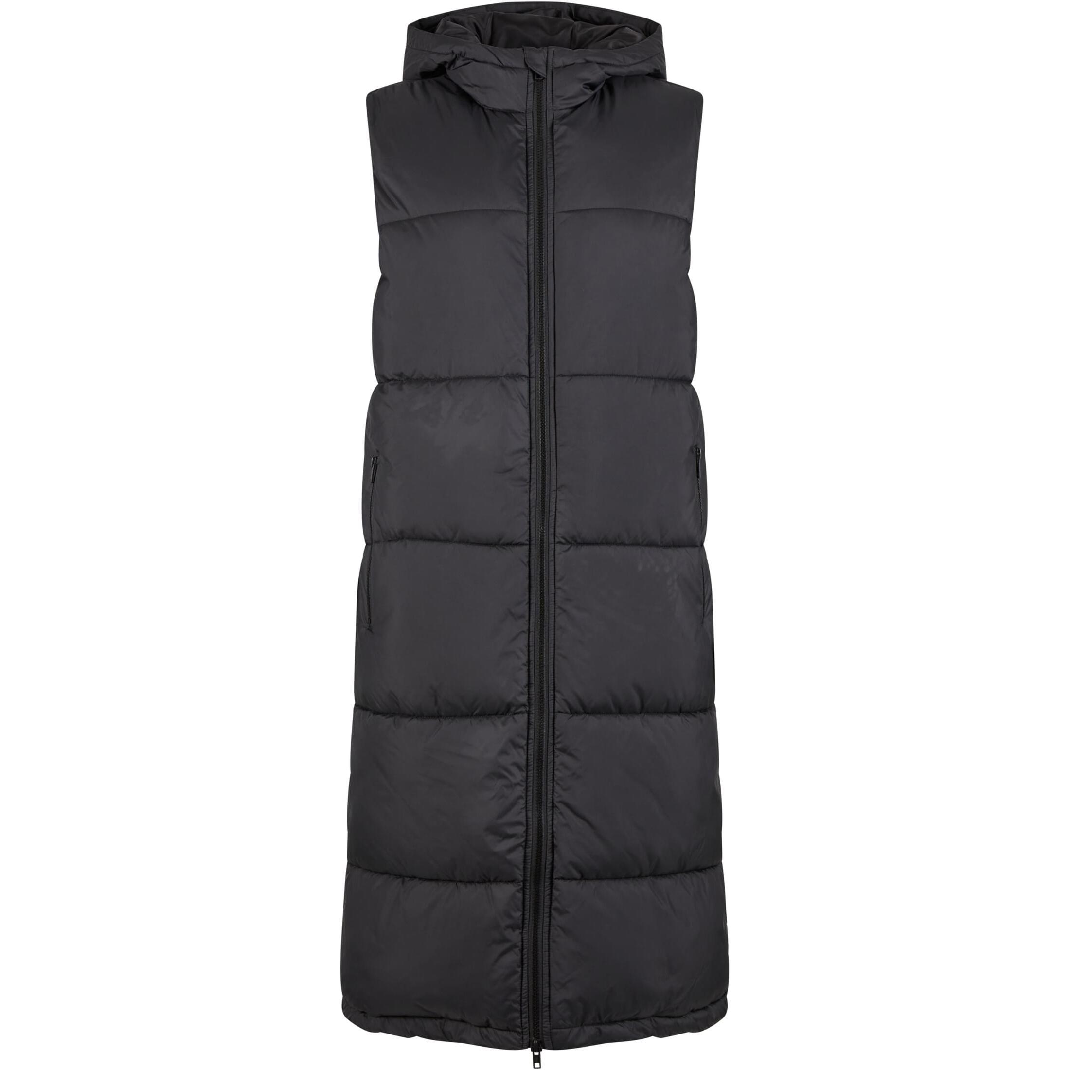 Długa kamizelka puchowa z kapturem damska Urban Classics