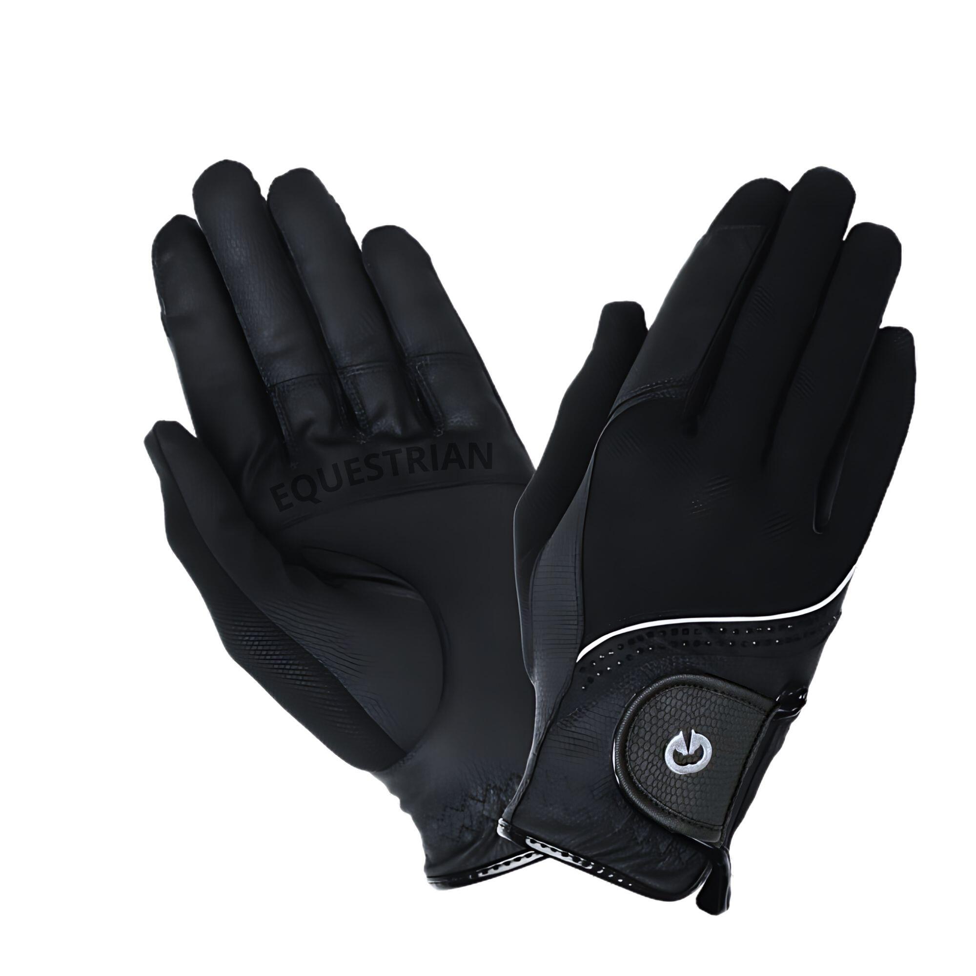 Rękawiczki Crystals black Equus Brand
