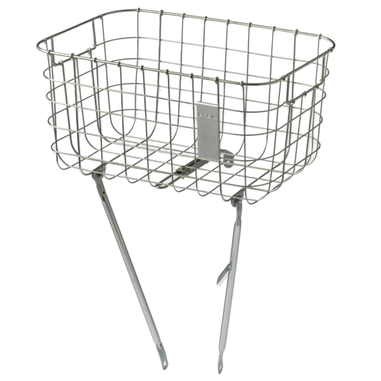 Przedni kosz Robin w kolorze srebrnym