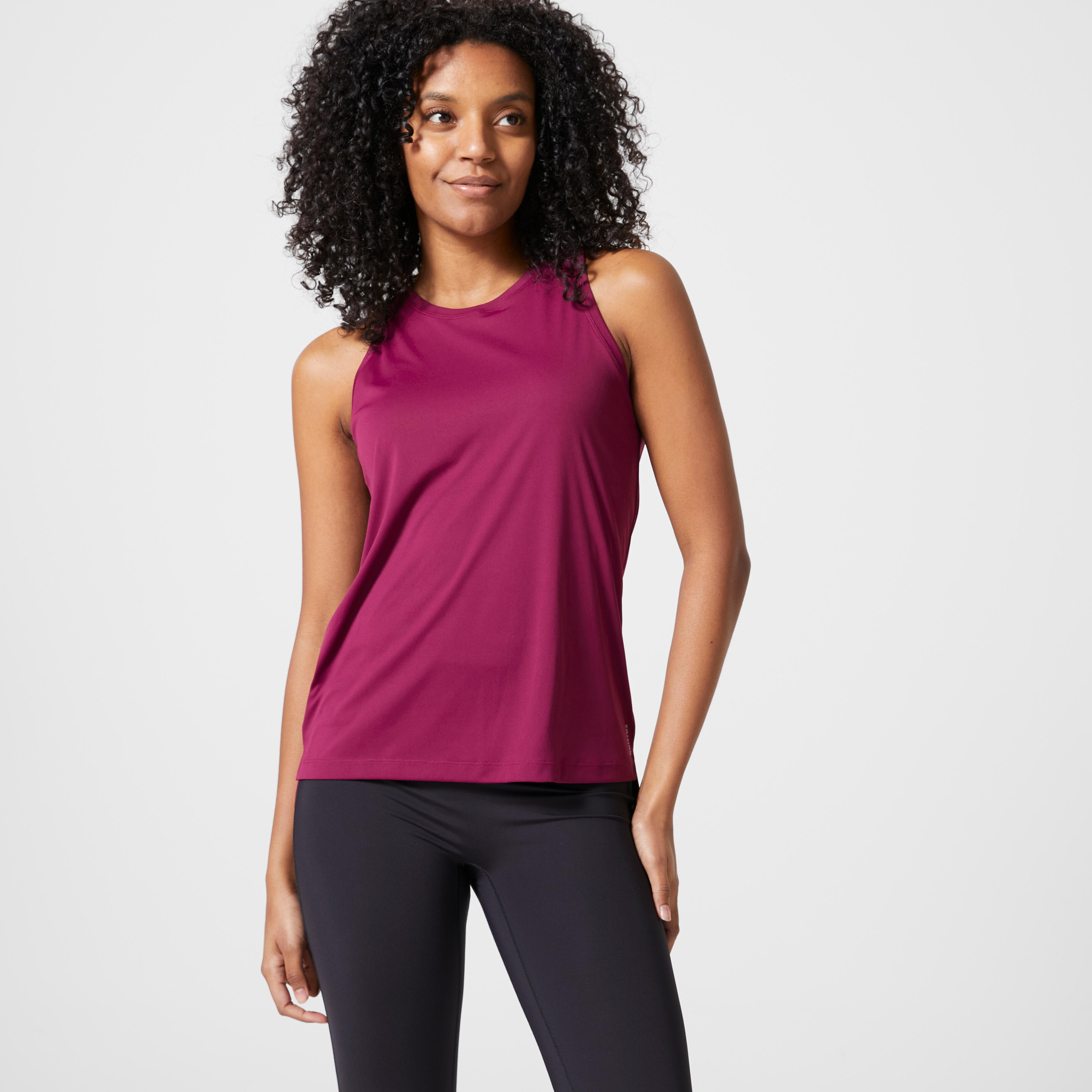 Koszulka fitness damska Domyos bez rękawów