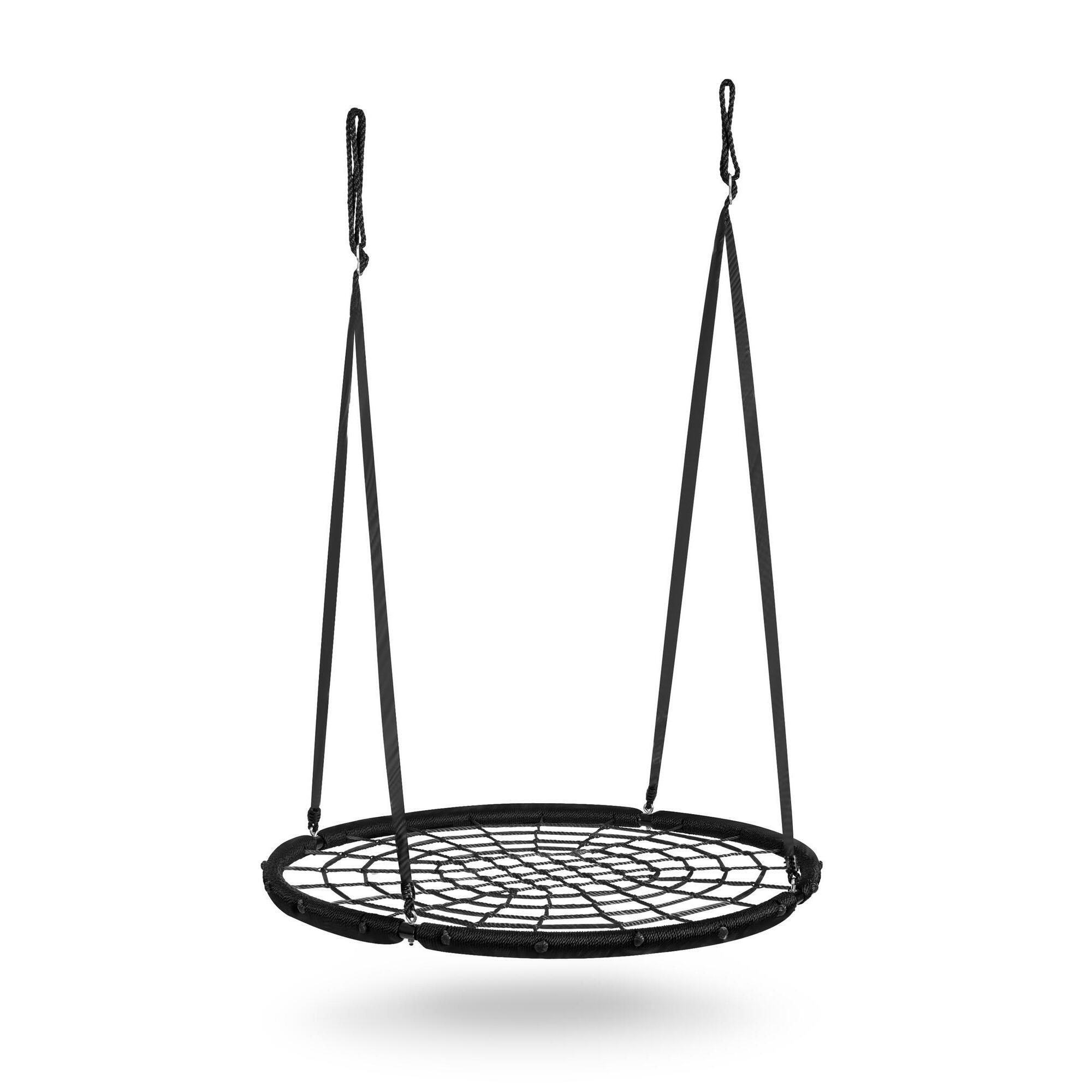 Huśtawka ogrodowa bocianie gniazdo fotel wiszący 120cm Neo-Sport