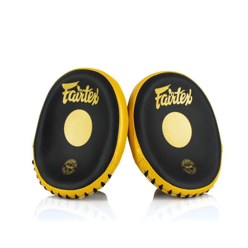 Fairtex Tarcze Bokserskie Fairtex FMV15 Czarne/Złote
