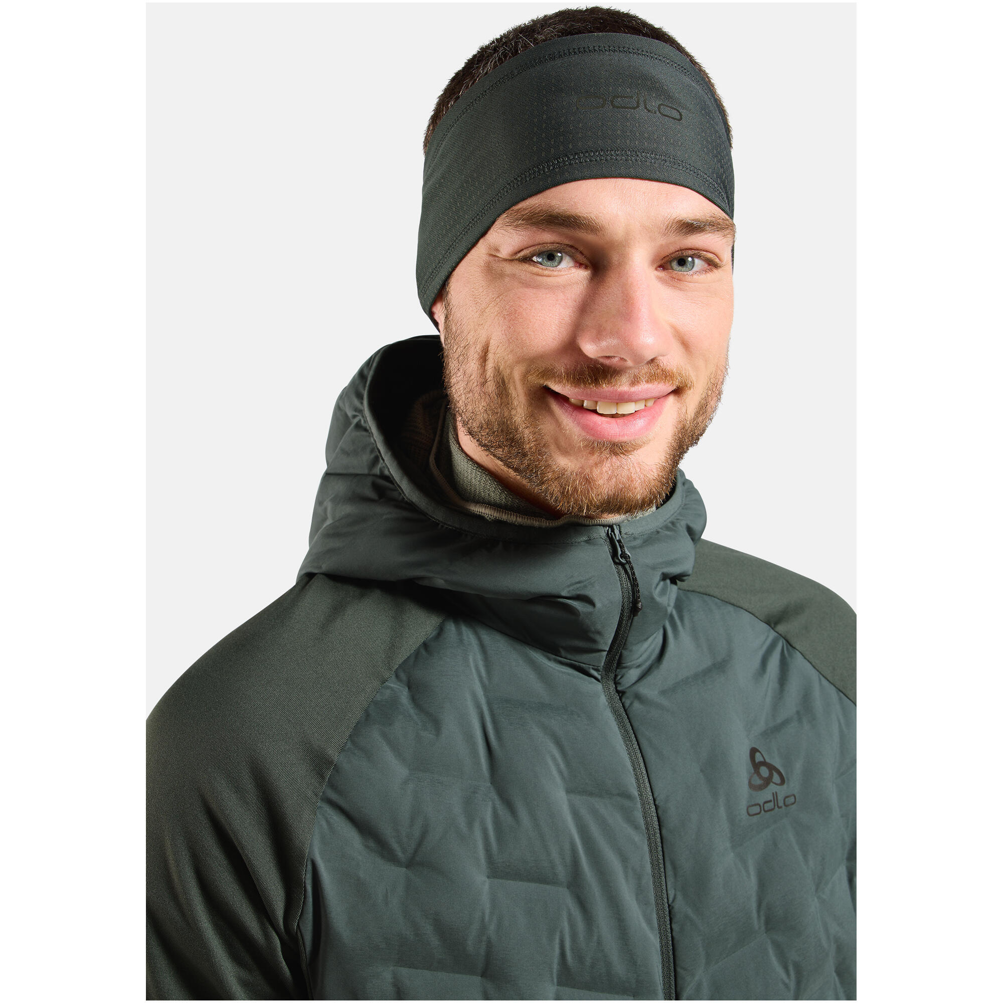 Opaska Odlo Headband POLYKNIT WARM REFLECTIVE