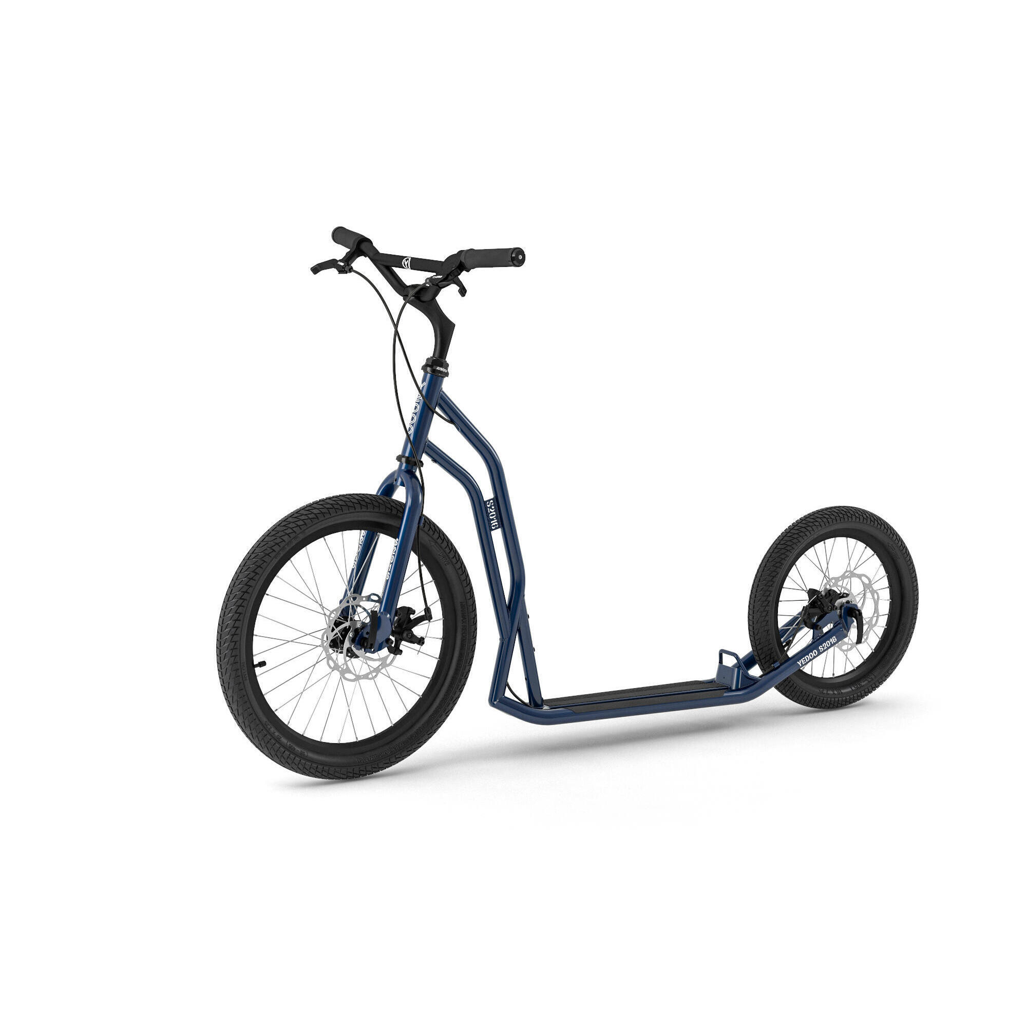 Hulajnoga Yedoo S2016 Disc z hamulcami tarczowymi niebieska