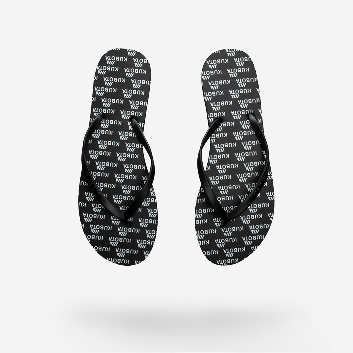 Japonki Damskie Plażowe Kubota Easy Czarne