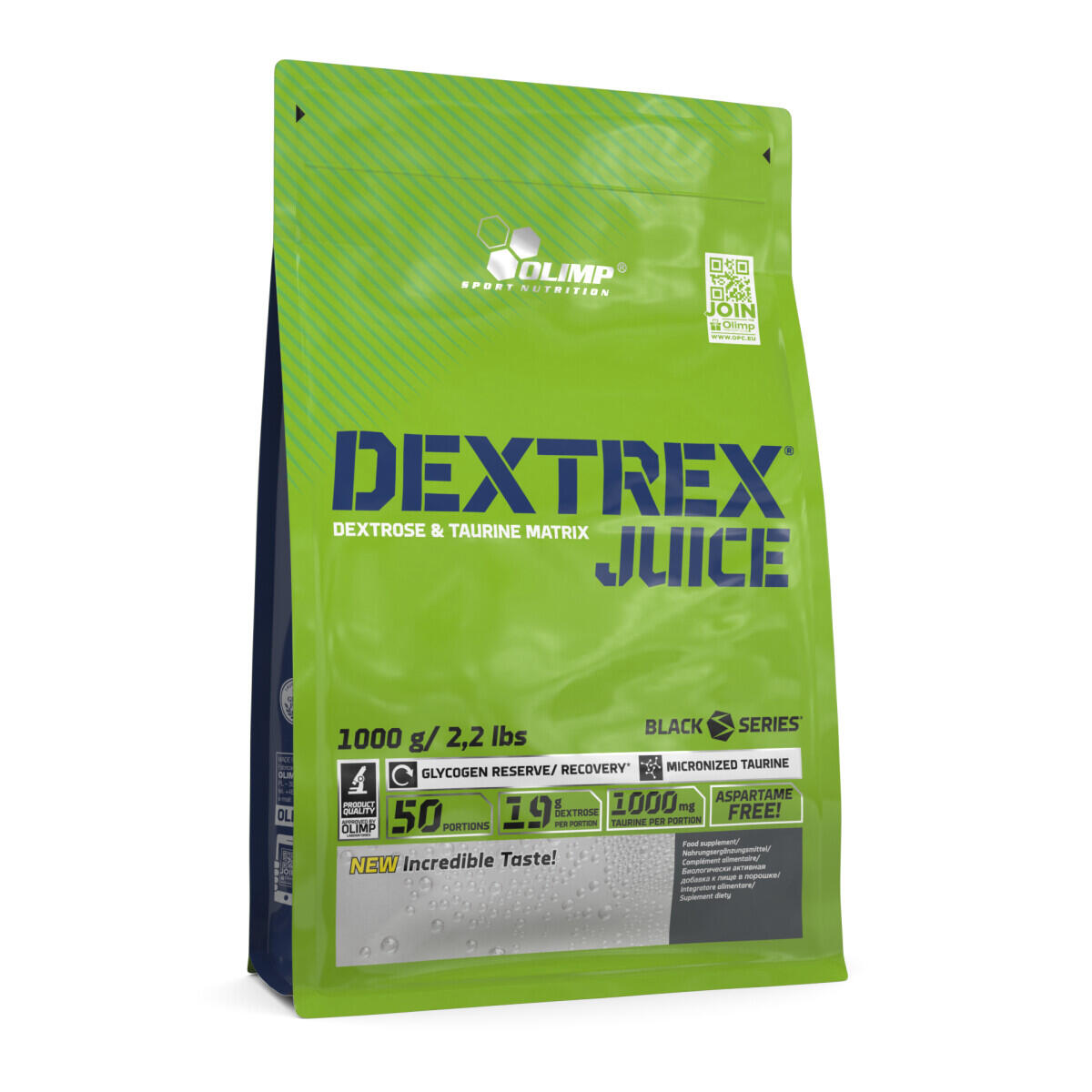 Dextrex Juice OLIMP 1000 g Pomarańcza