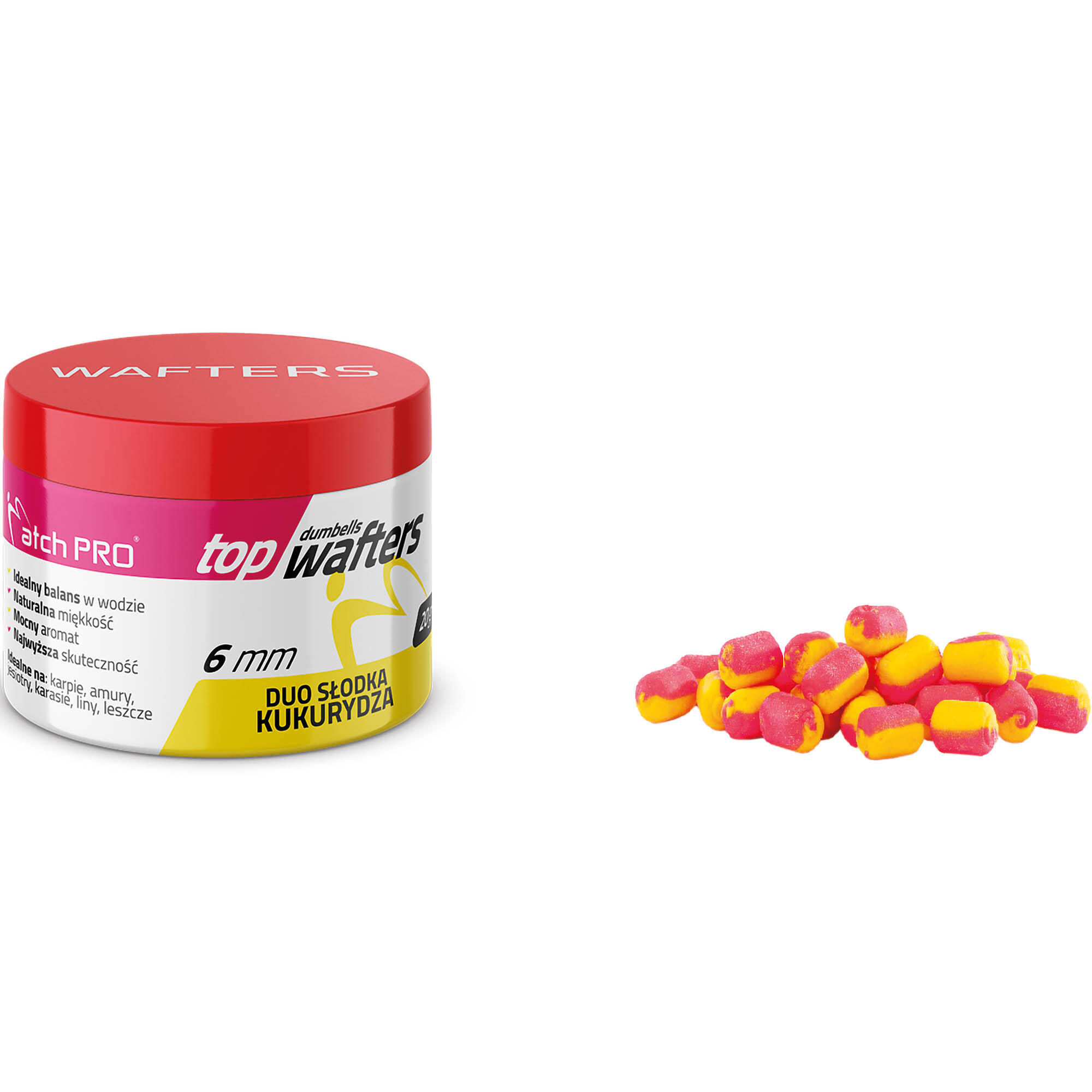 Przynęta Wafters Matchpro Top Dumbells Duo Sweetcorn 6Mm 20G