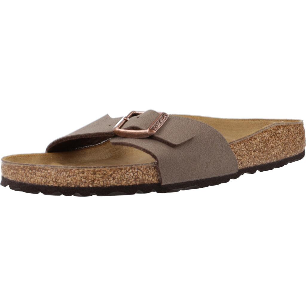 Birkenstock Madrid Brązowe Kapcie Damskie