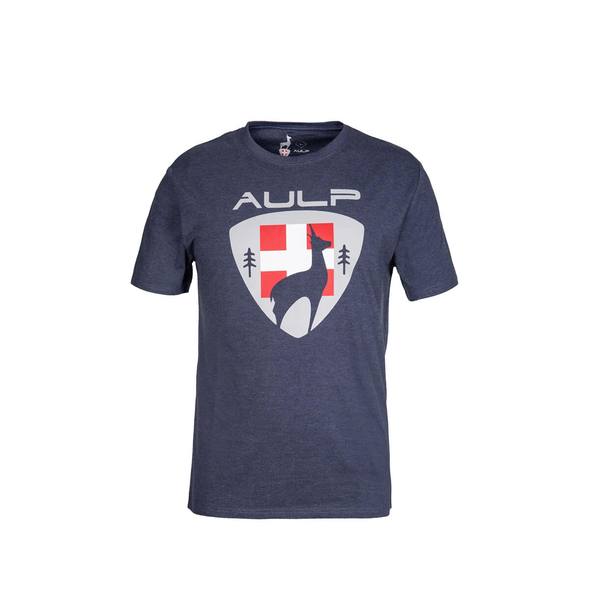 Koszulka męska AULP ROQUE bawełniana oddychająca uniwersalna