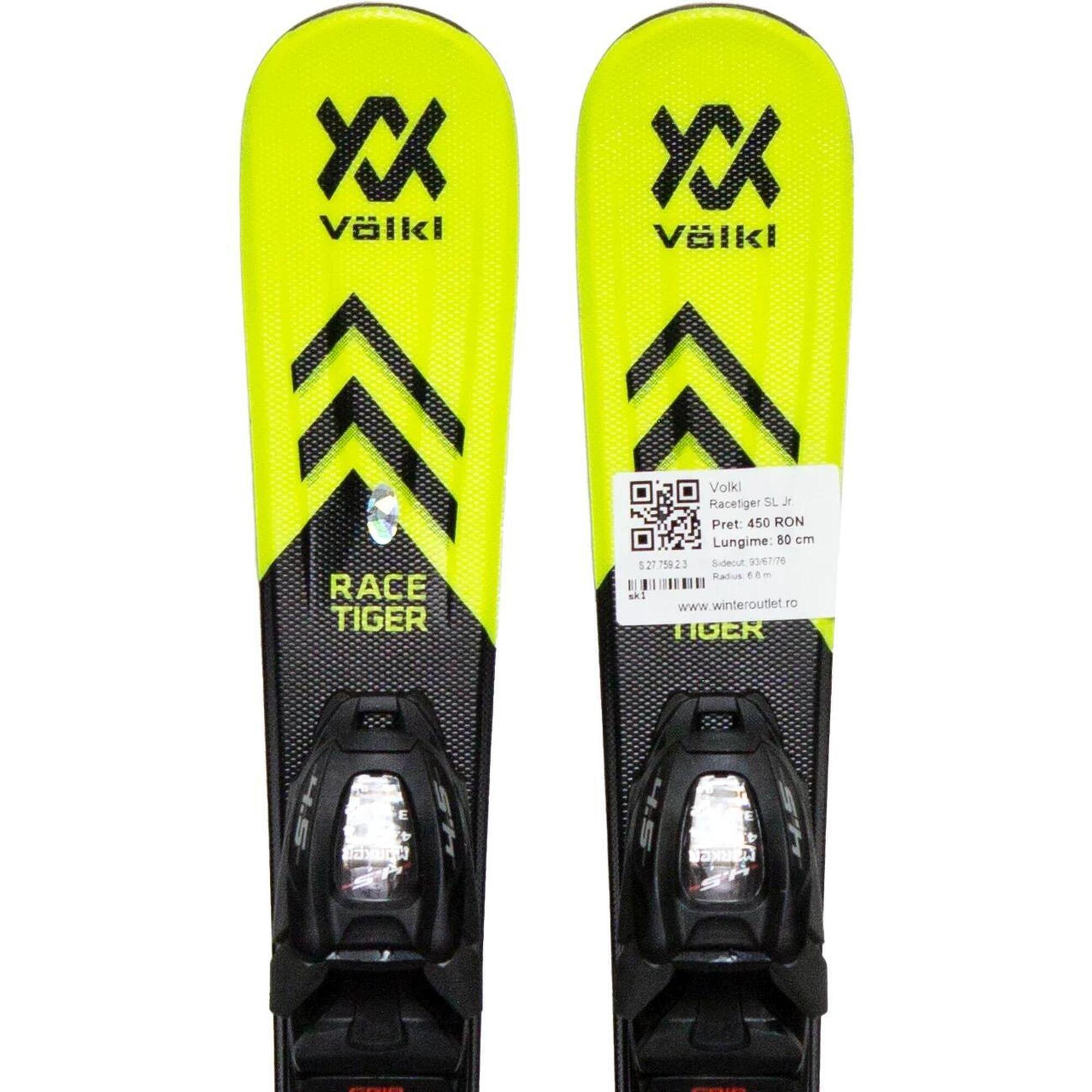 Second Life- Narty VOLKL Racetiger SL Jr., 70 cm, Immaculate condition