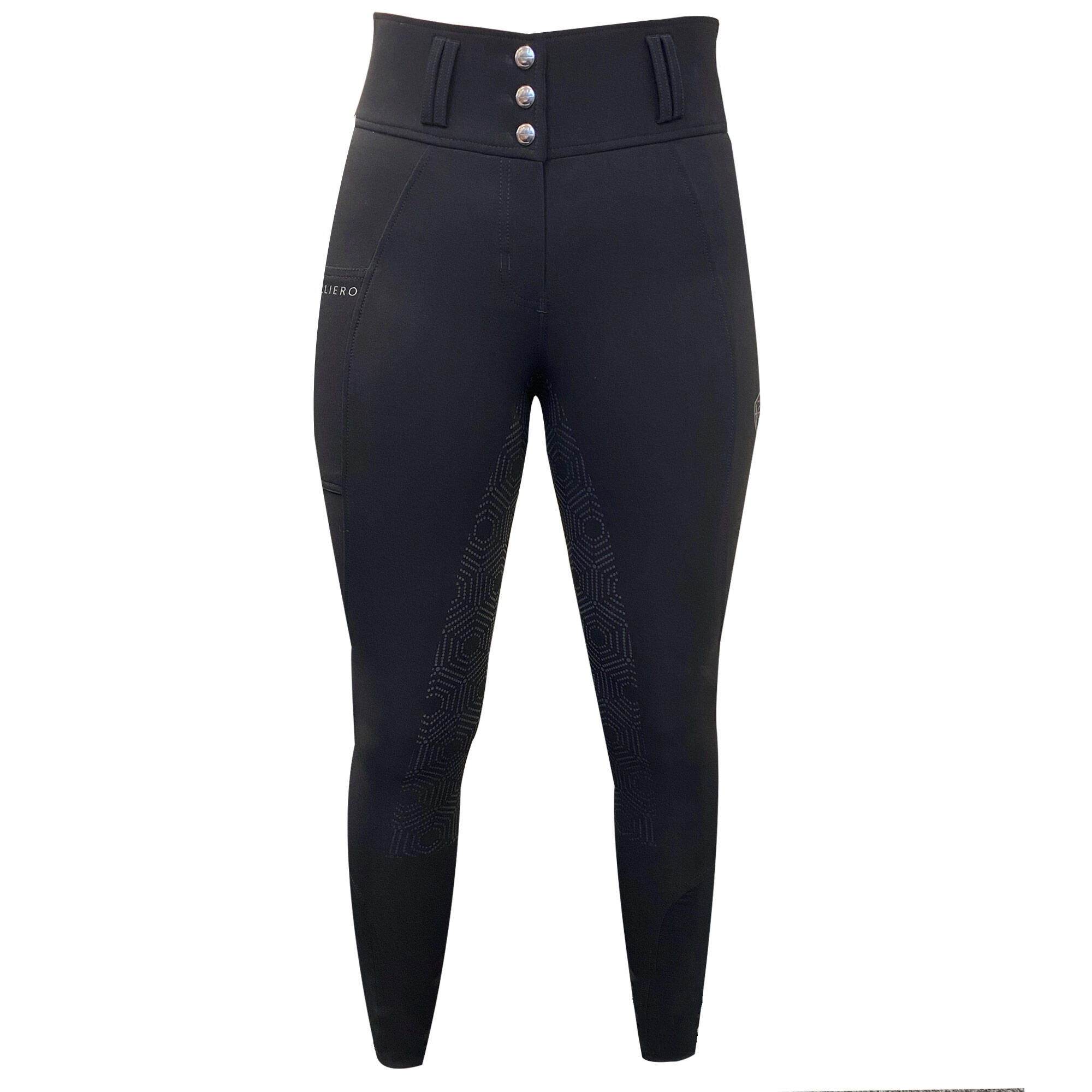 Bryczesy Covalliero z wysokim stanem