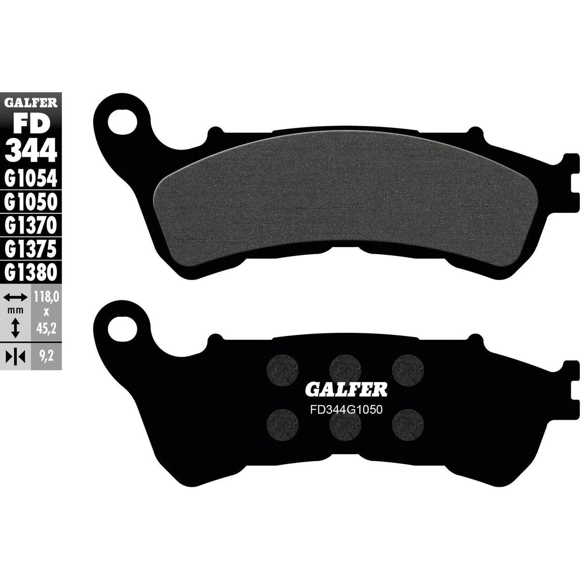 Klocki hamulcowe Galfer FD344 G1050 organiczne do skutera